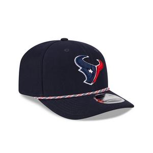 New Era Houston Texans 9SEVENTY Rope Stretch Snapback Hat-Navy