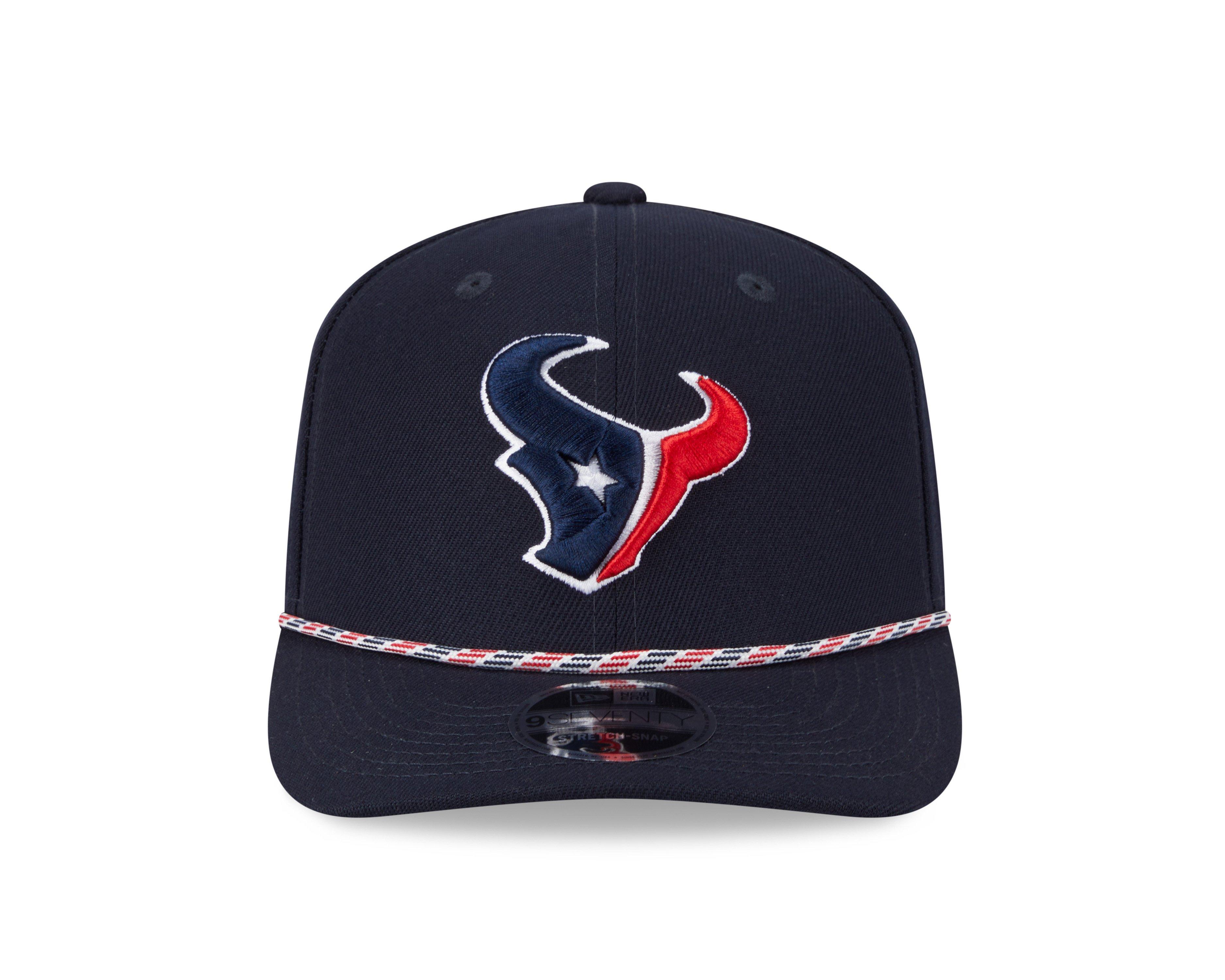 New Era Houston Texans 9SEVENTY Rope Stretch Snapback Hat-Navy