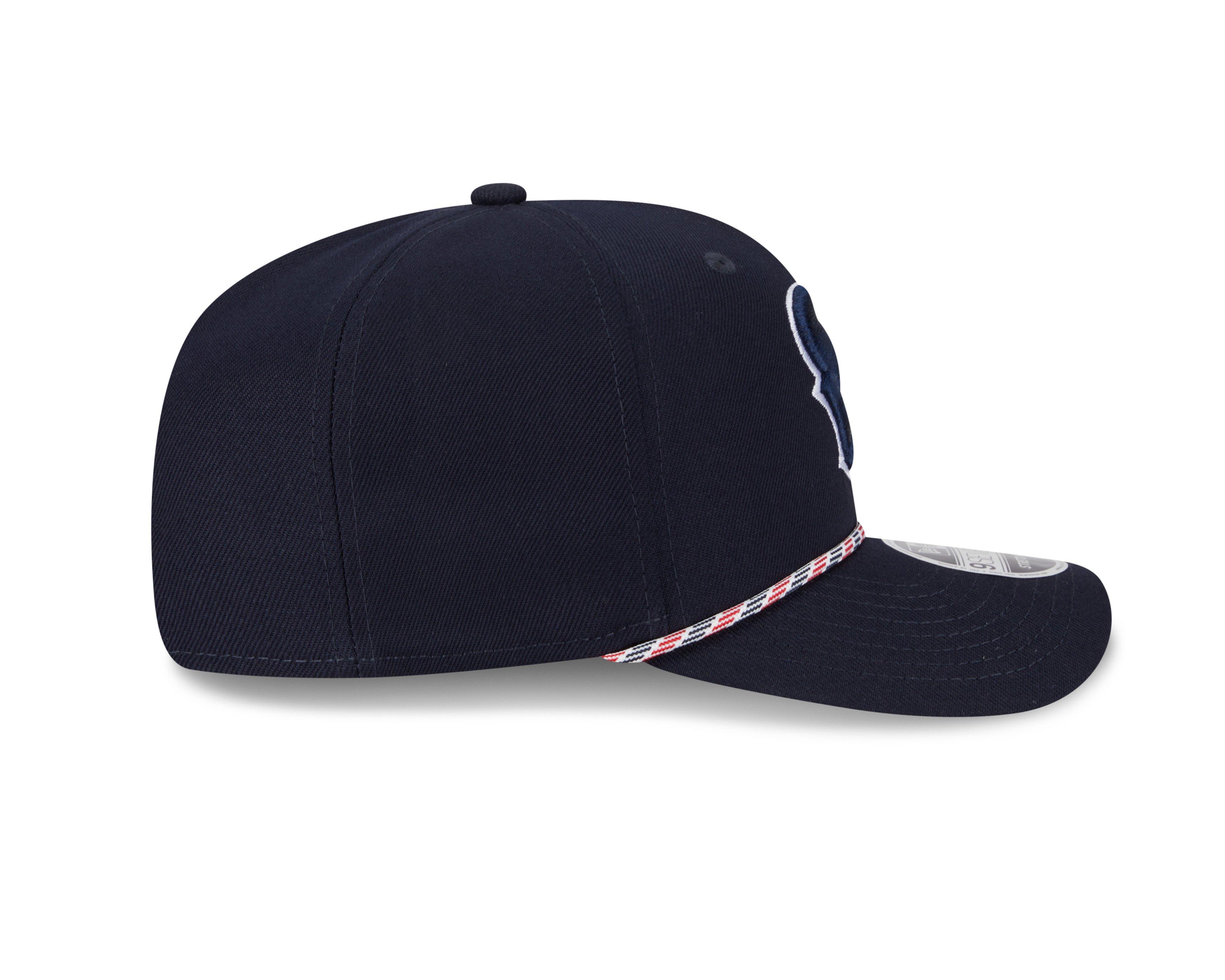 New Era Houston Texans 9SEVENTY Rope Stretch Snapback Hat-Navy