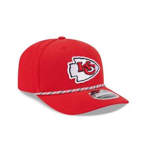 New Era Kansas City Chiefs 9SEVENTY Rope Stretch Snapback Hat-Red