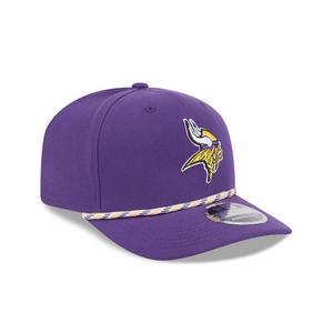 New Era Minnesota Vikings 9SEVENTY Rope Stretch Snapback Hat-Purple