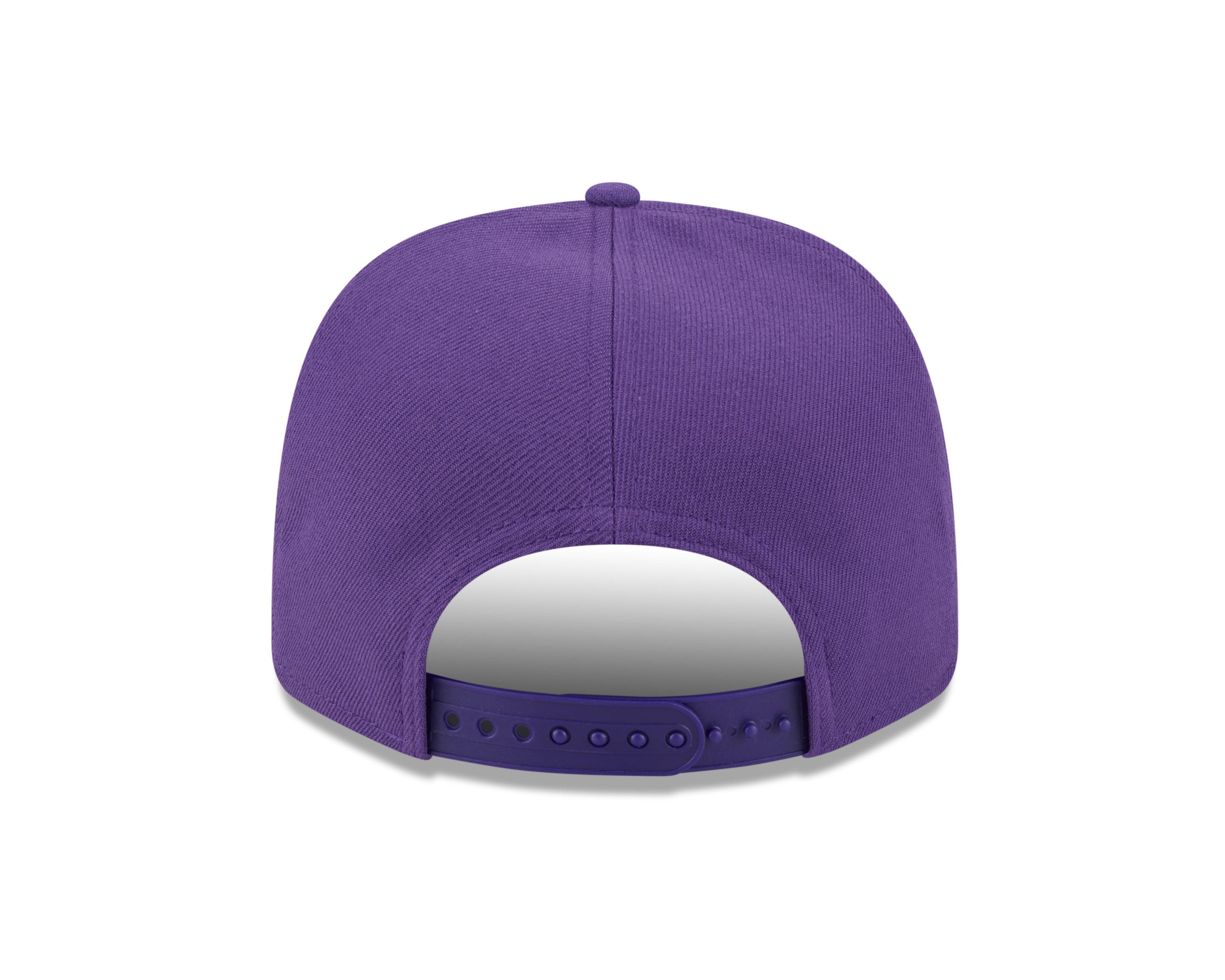 New Era Minnesota Vikings 9SEVENTY Rope Stretch Snapback Hat-Purple