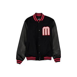 New Era Mexico Bomber Jacket-Black