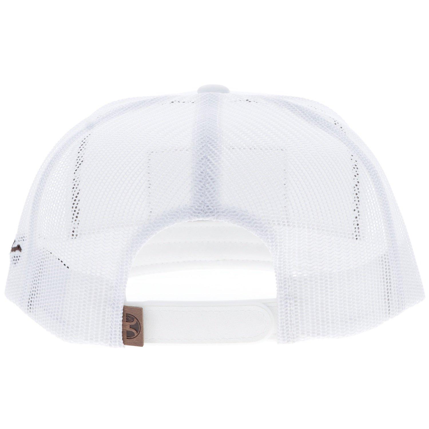 Hooey Liberty Roper Trucker Snapback Cap-White/Navy - WHITE Thumbnail View 4