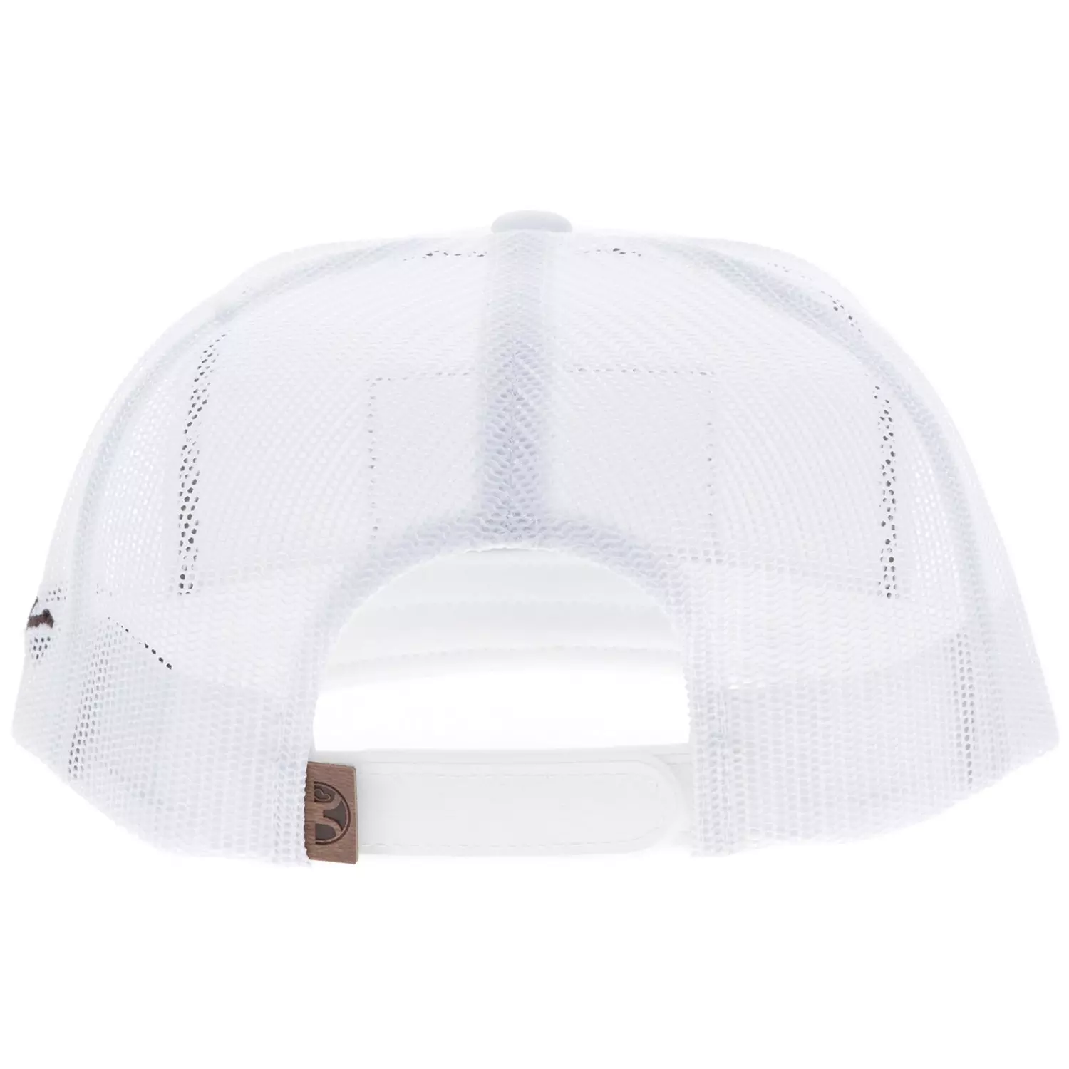 Hooey Liberty Roper Trucker Snapback Cap-White/Navy - WHITE