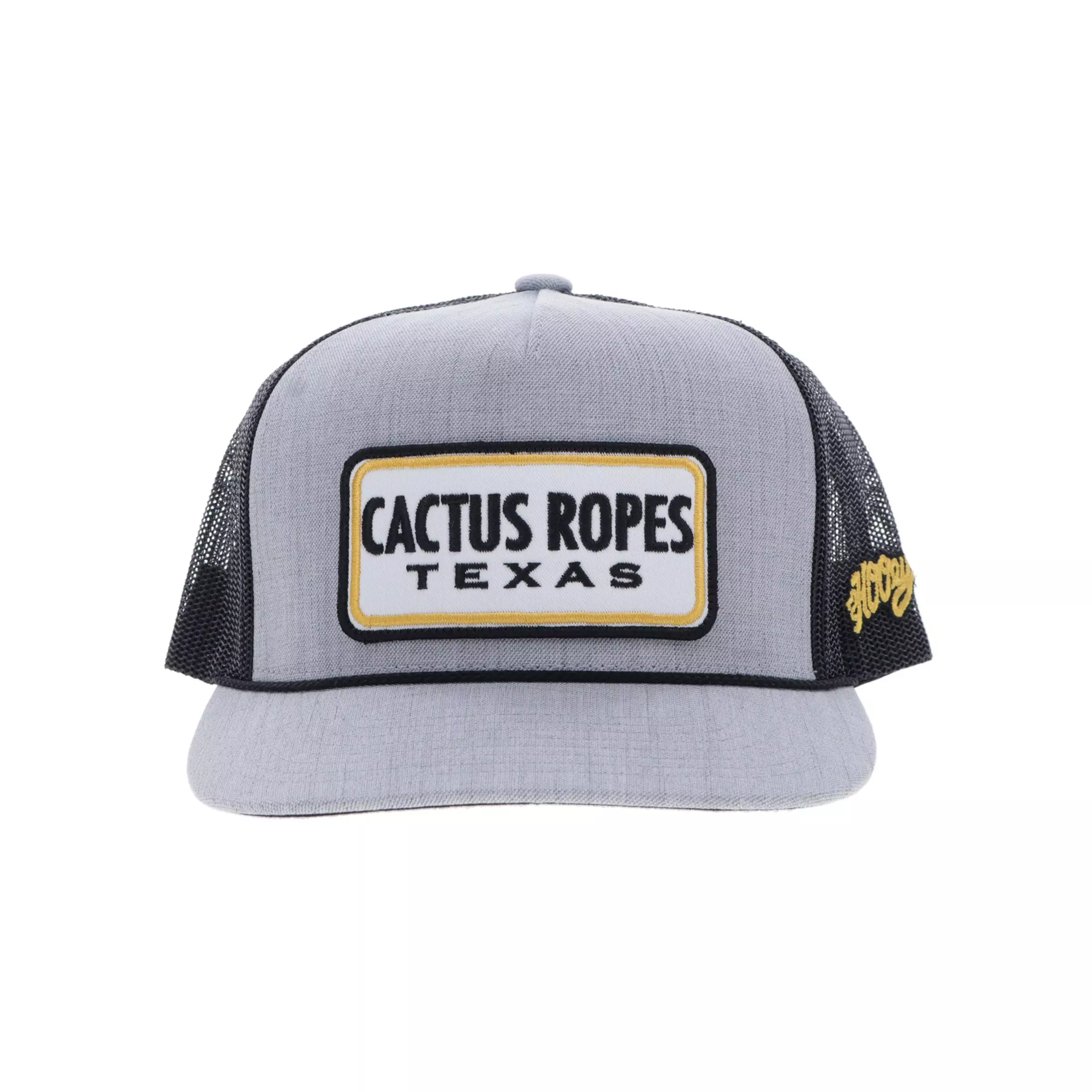 Hooey Trucker Patch Snapback Cap-Grey - GREY