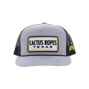 Hooey Trucker Patch Snapback Cap-Grey