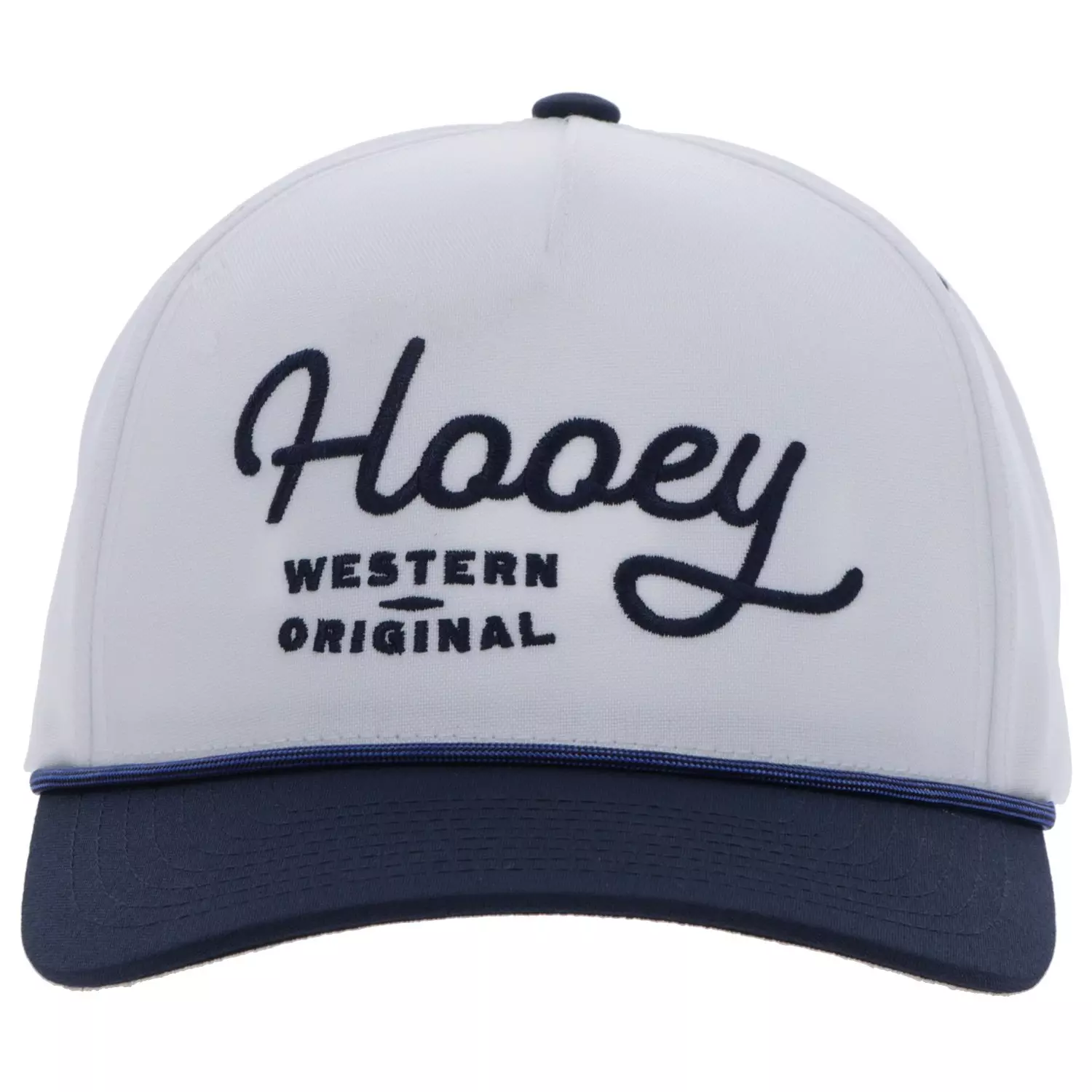 Hooey OG Logo Snapback Cap-White - WHITE
