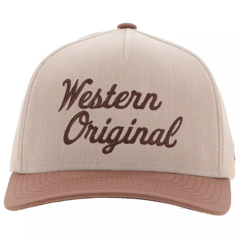 Hooey Western Original Trucker Snapback Cap-Tan - TAN