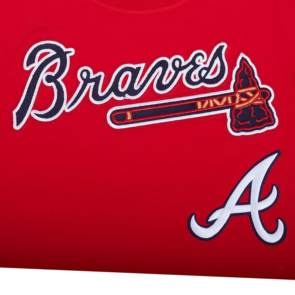 Pro Standard Atlanta Braves Ronald Acuna Jr. Name & Number Short Sleeve Tee-Red - RED Thumbnail View 7