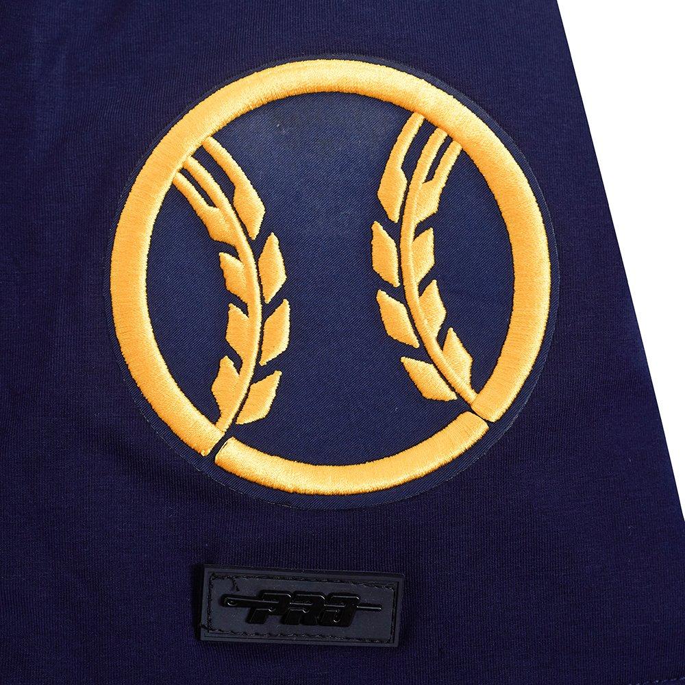Pro Standard Milwaukee Brewers Christian Yelich Classic Short Sleeve Tee-Navy - NAVY Thumbnail View 7