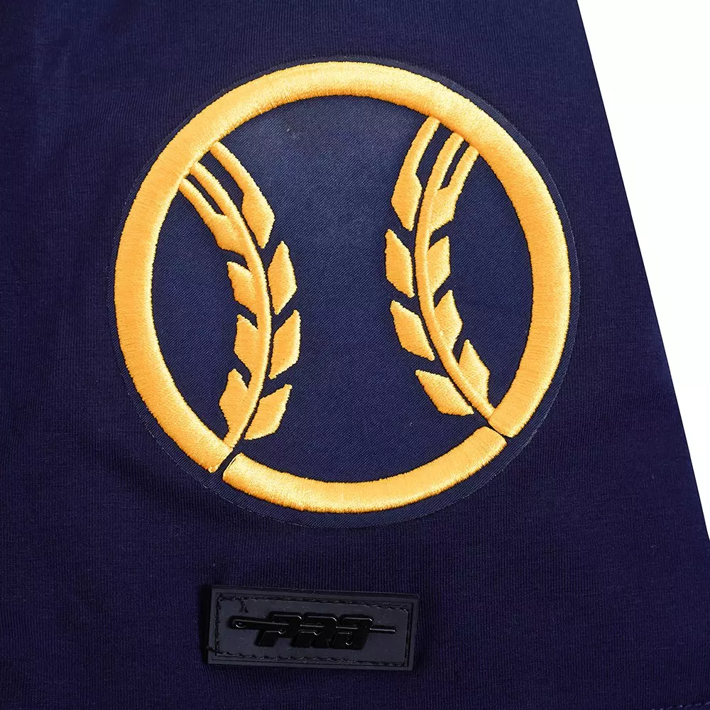 Pro Standard Milwaukee Brewers Christian Yelich Classic Short Sleeve Tee-Navy - NAVY