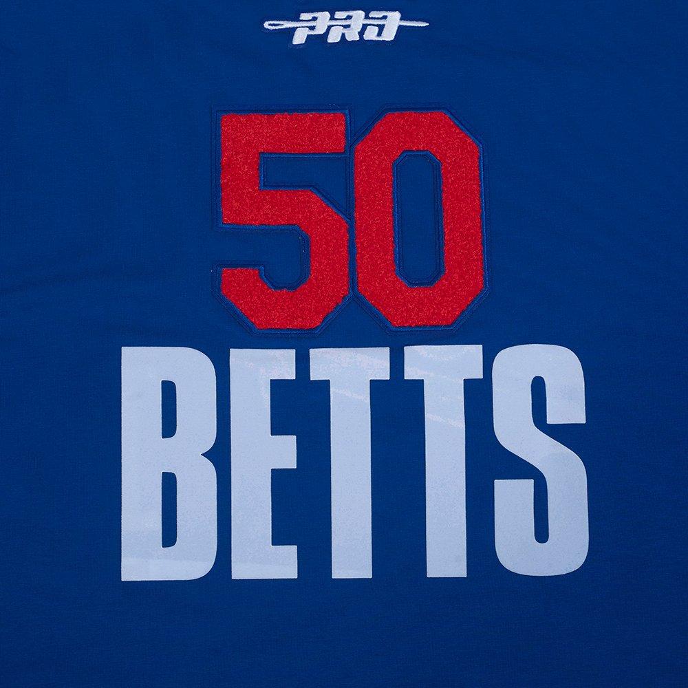 Pro Standard Los Angeles Dodgers Mookie Betts #50 Classic Short Sleeve Tee-Royal - ROYAL Thumbnail View 5