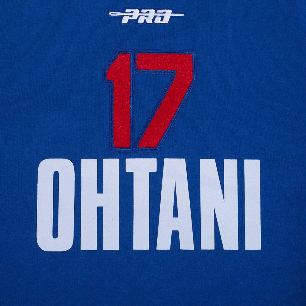 Pro Standard Los Angeles Dodgers Shohei Ohtani #17 Classic Short Sleeve Tee-Royal - ROYAL Thumbnail View 8