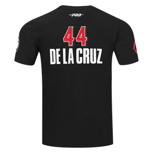 Pro Standard Cincinnati Reds Elly de la Cruz #44 Short Sleeve Tee-Black