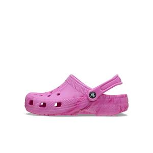 Crocs Classic "Pink Marble" Grade School Girls' Clog