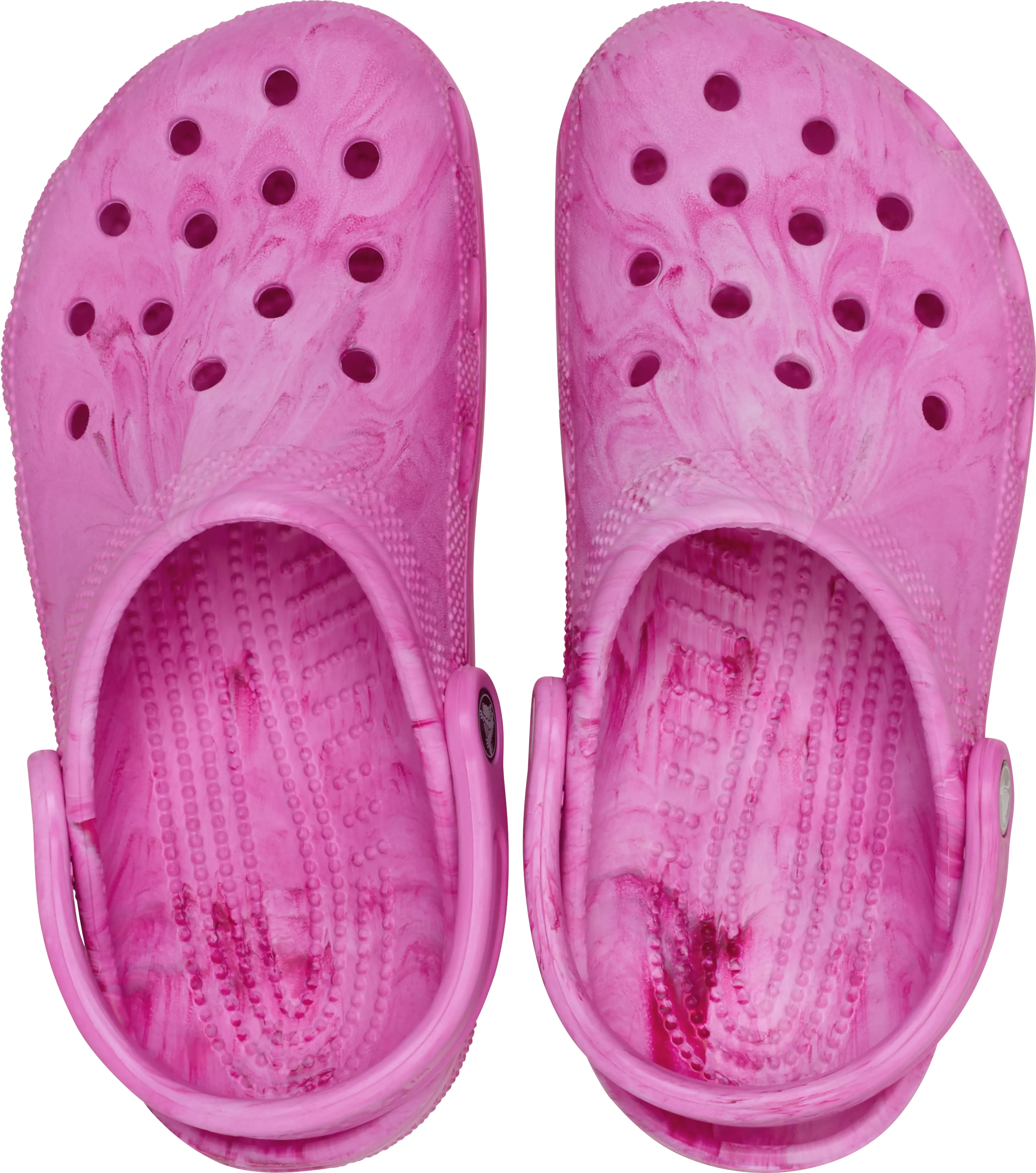 Crocs Classic "Pink Marble" Grade School Girls' Clog - PINK