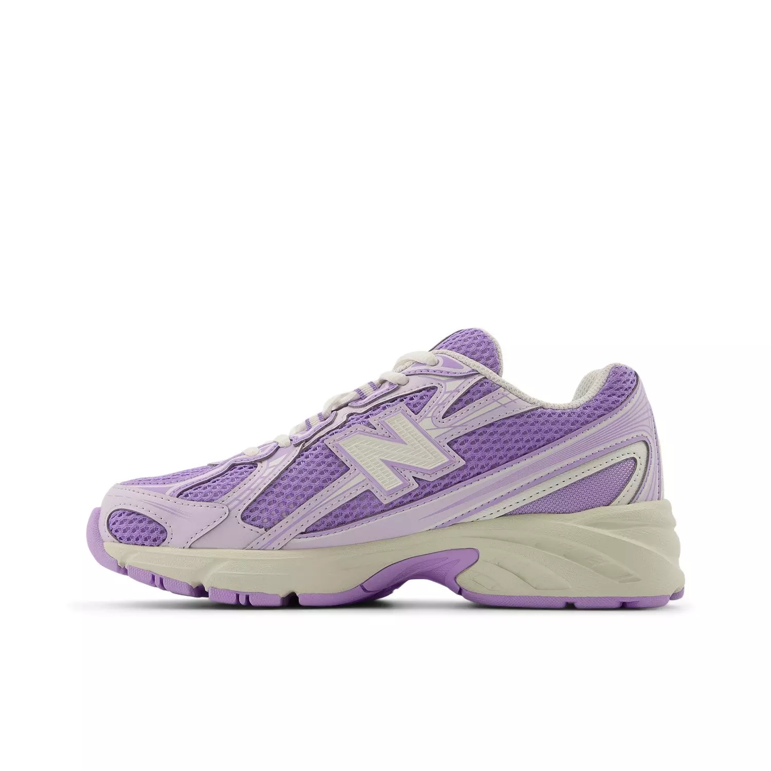 New Balance 740 "Purple/White" Grade School Girls' Shoe - PURPLE/WHITE
