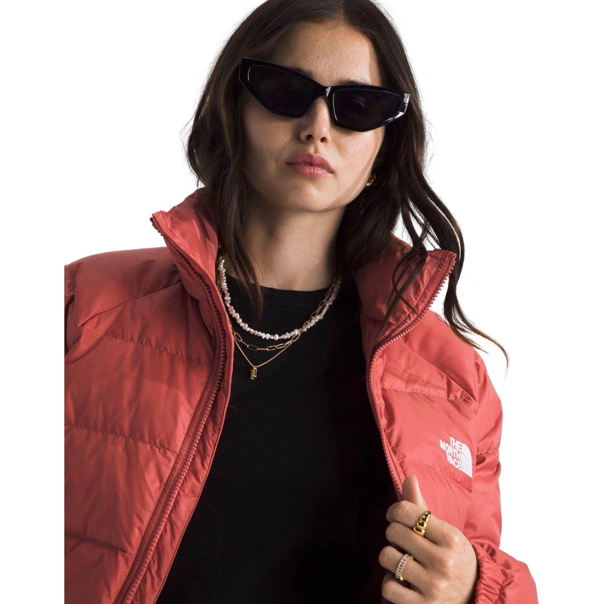 The North Face Women's Hydrenalite Down Jacket - ORANGE Thumbnail View 3