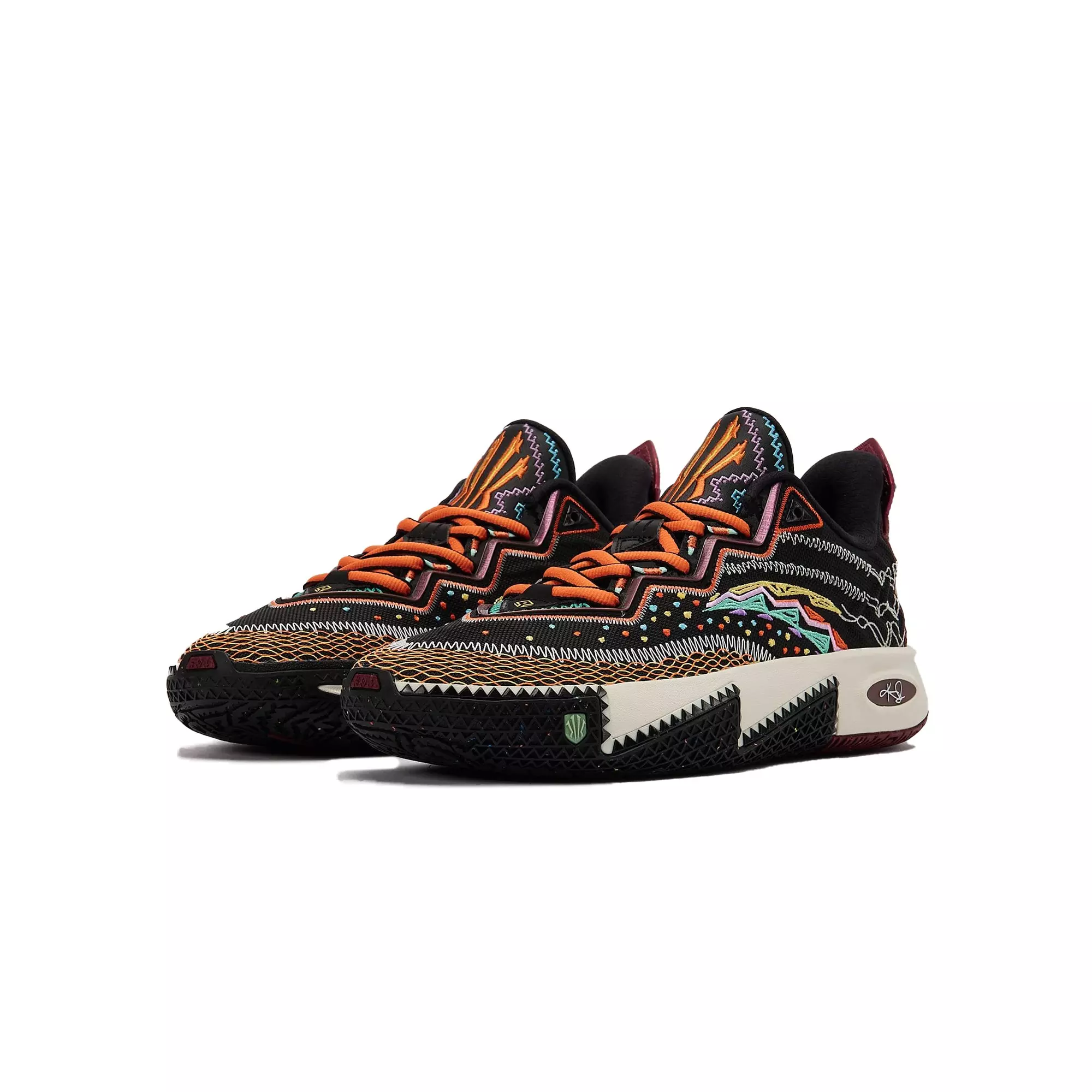 ANTA KAI 2 "Solar Return" Men's Basketball Shoe - BLACK/MULTI