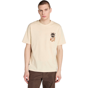 Timberland Men's Brand Carrier Slogan Back Graphic Tee