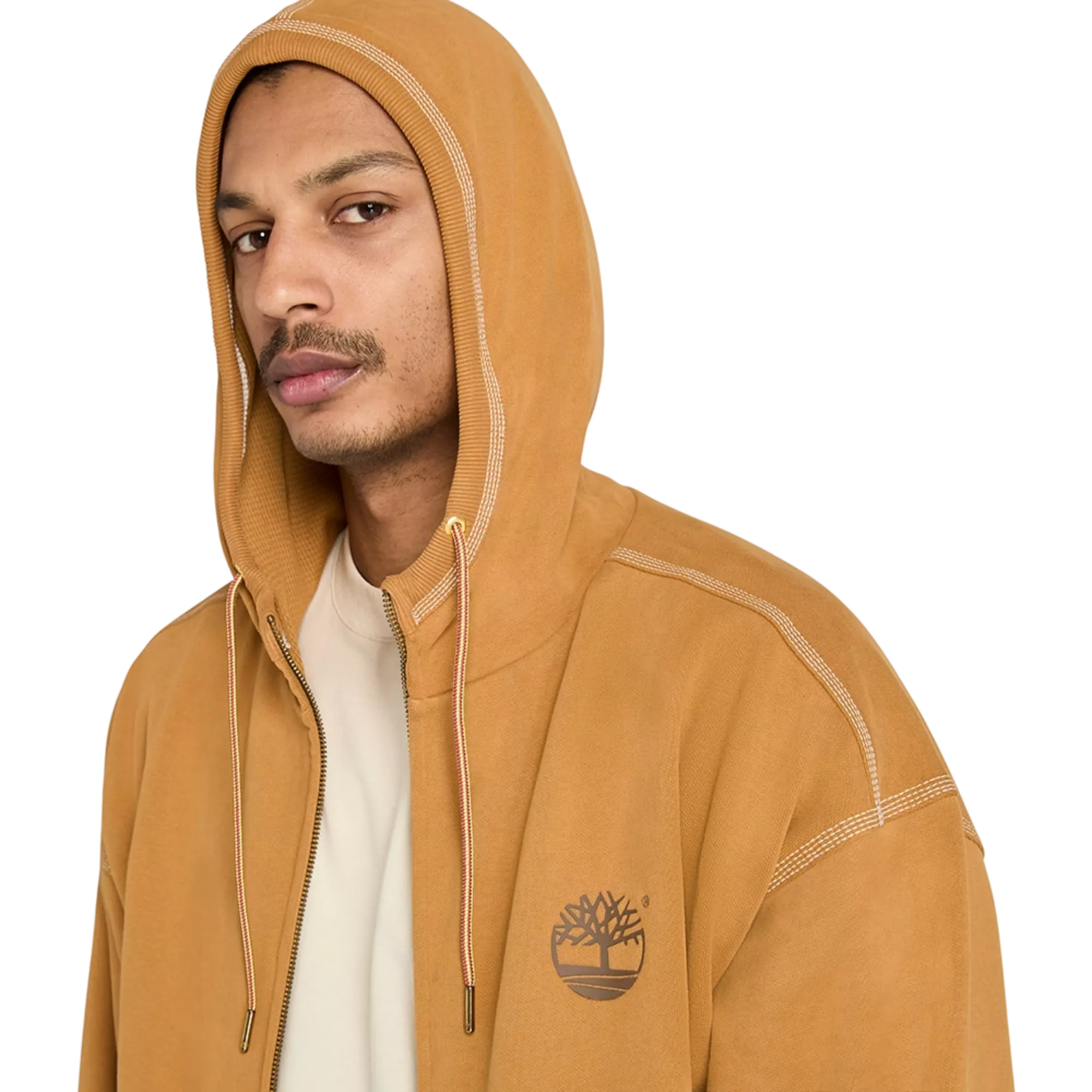 Timberland Men's Full-Zip Jacket - WHEAT