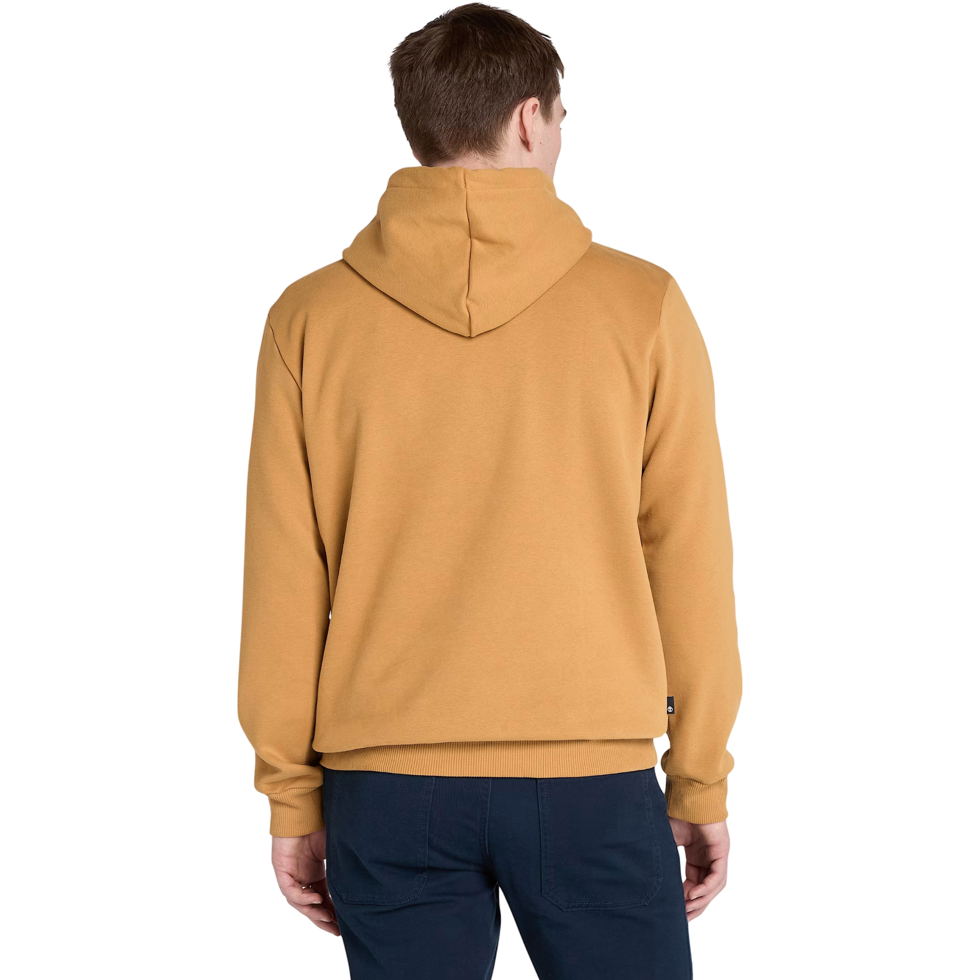 Timberland Men's Hampthon Embroidered Pullover Hoodie - WHEAT Thumbnail View 2