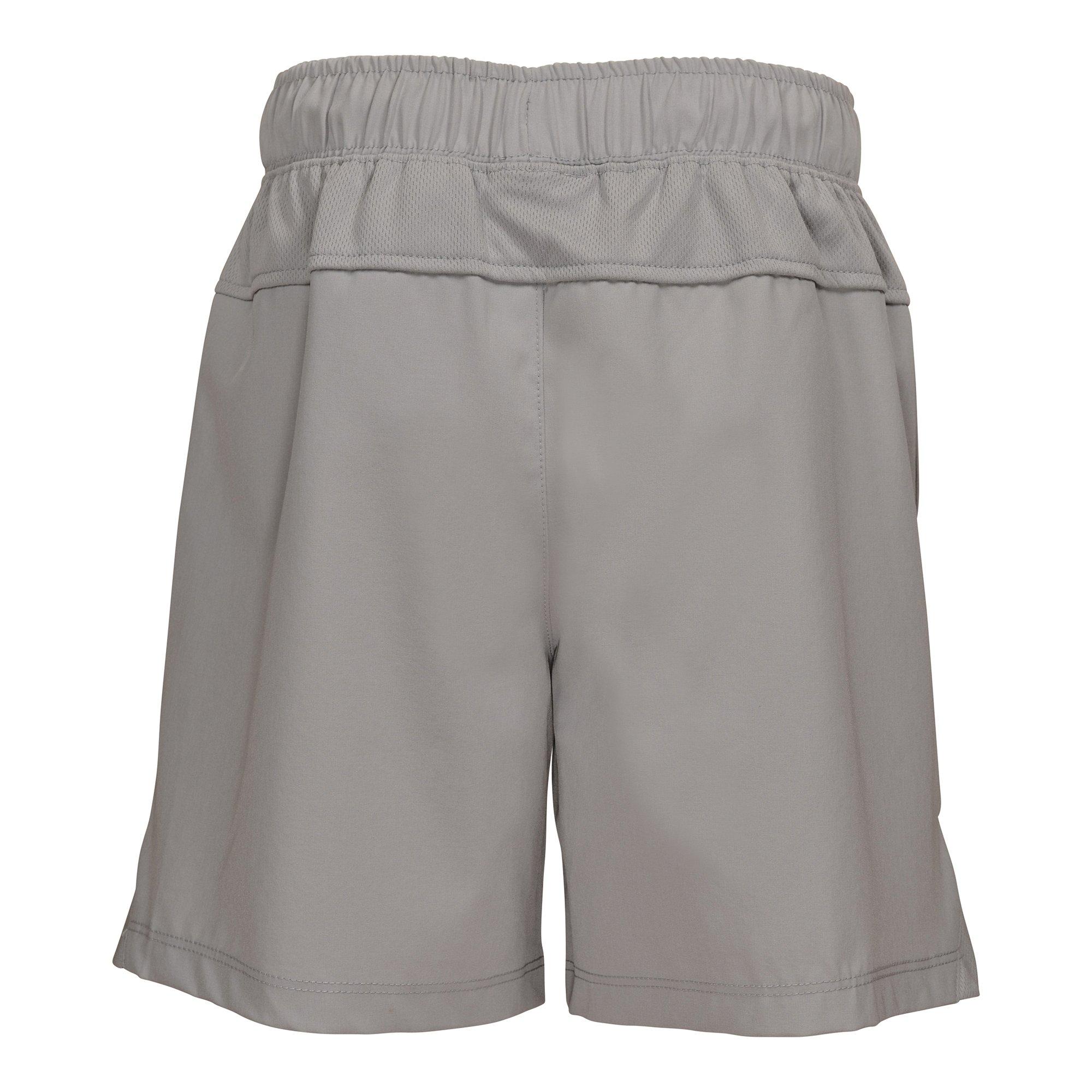 New Balance Woven Big Boys' Dark Grey Shorts