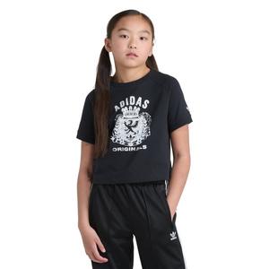 adidas Big Girls' Royal Raglan Tee - Black