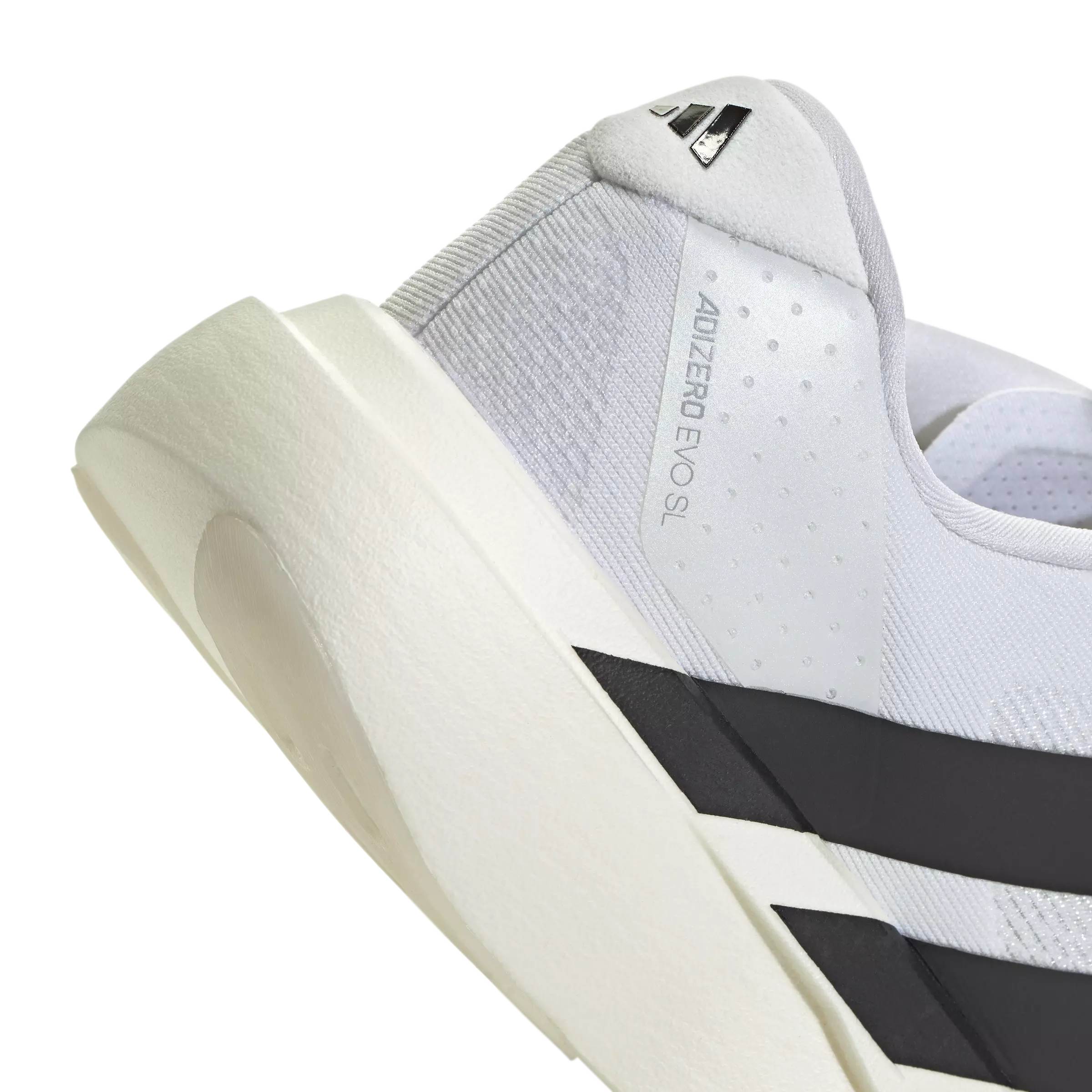 adidas Adizero Evo SL "Ftwr White/Core Black" Women's Running Shoe - WHITE/BLACK