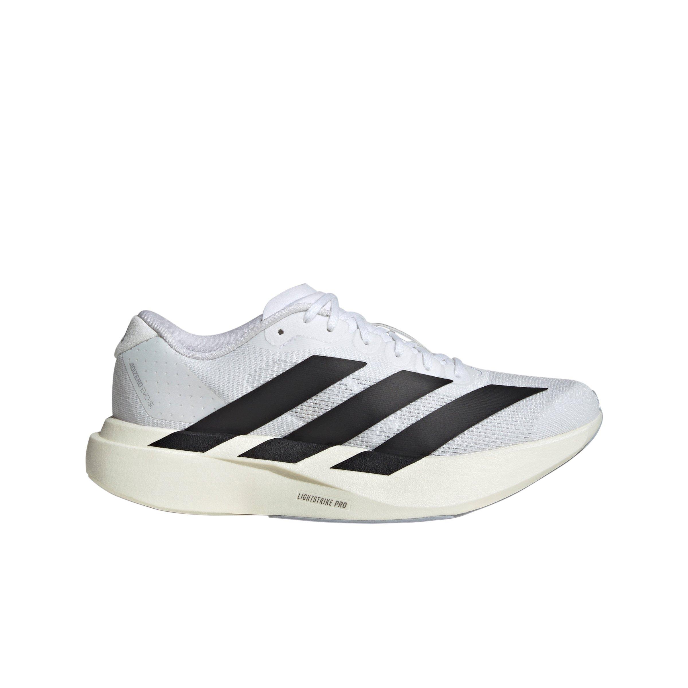 adidas Adizero Evo SL "Ftwr White/Core Black" Women's Running Shoe - WHITE/BLACK Thumbnail View 1