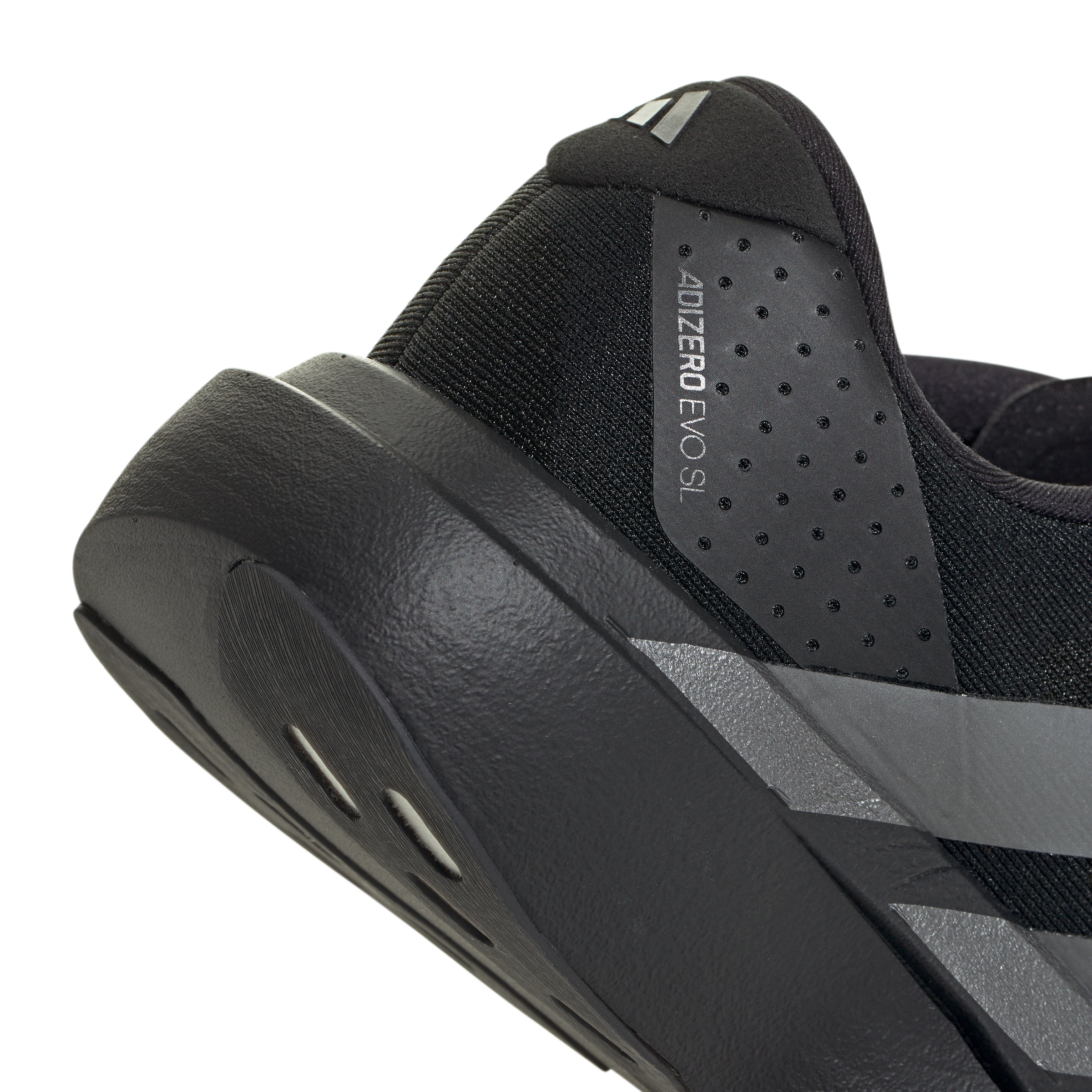 adidas Adizero Evo SL "Core Black/Iron Metallic" Women's Running Shoe - BLACK Thumbnail View 6