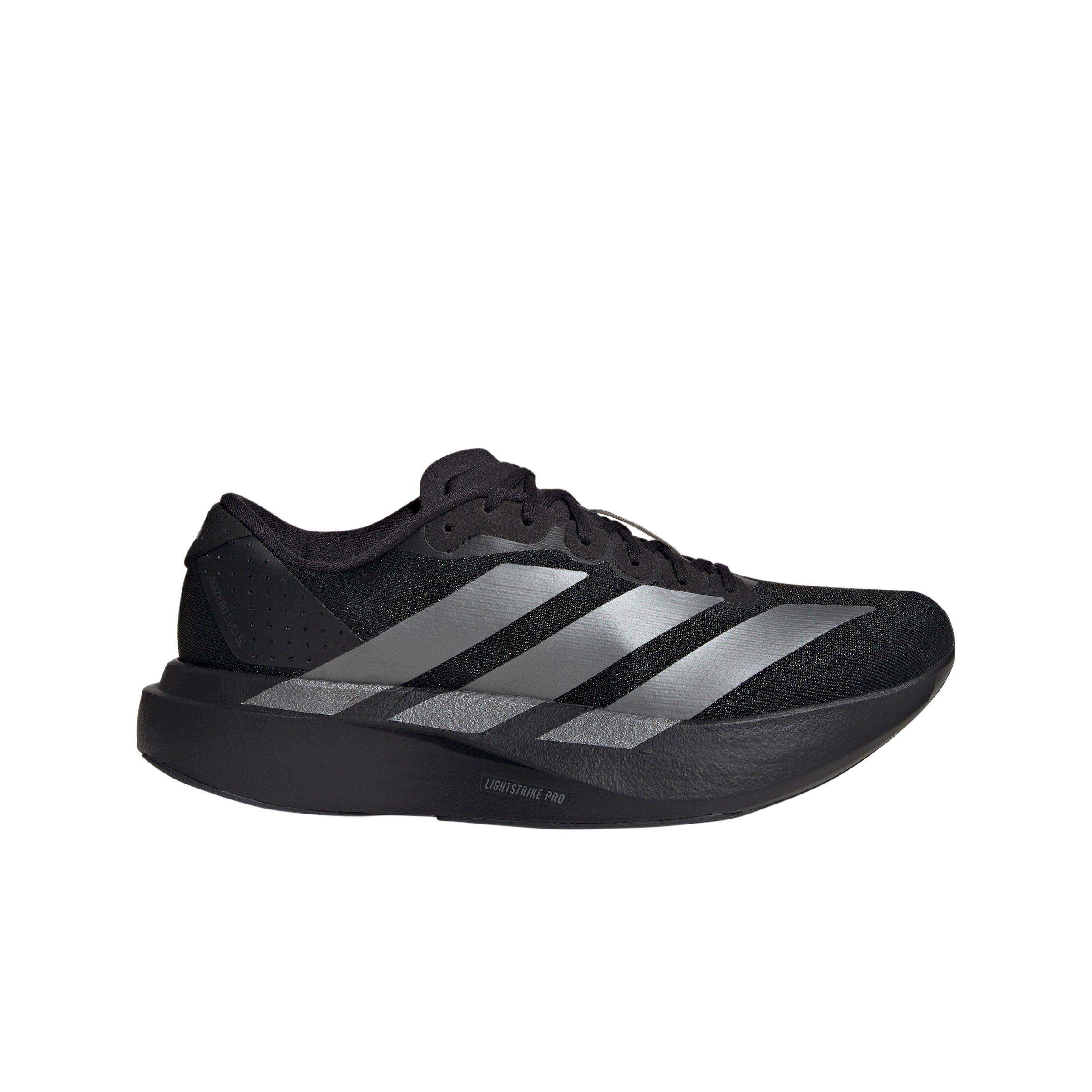 adidas Adizero Evo SL "Core Black/Iron Metallic" Women's Running Shoe - BLACK Thumbnail View 1