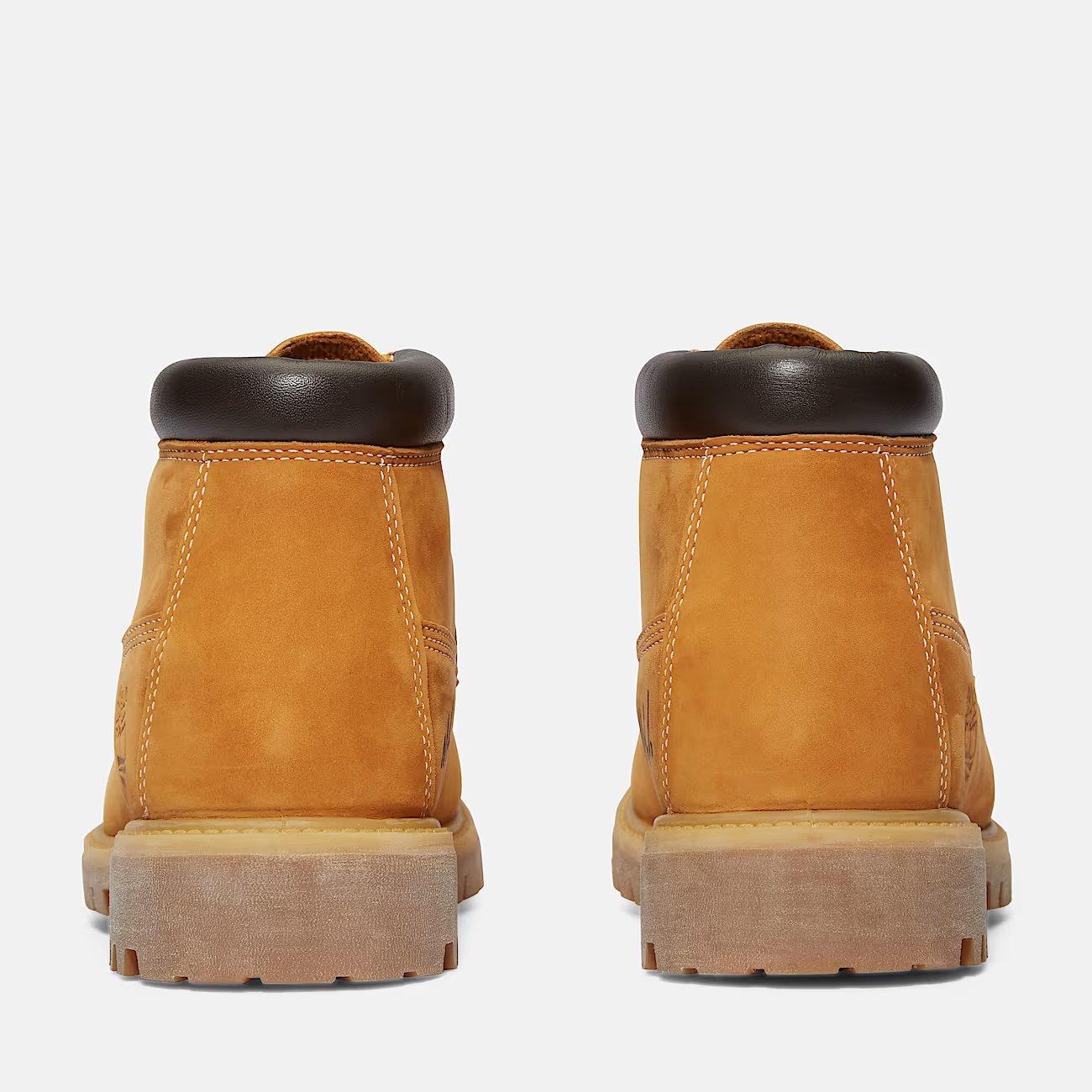 Men’s Timberland Premium Waterproof Chukka Boots in Wheat Nubuck Size 8 Timberland Men main image 3