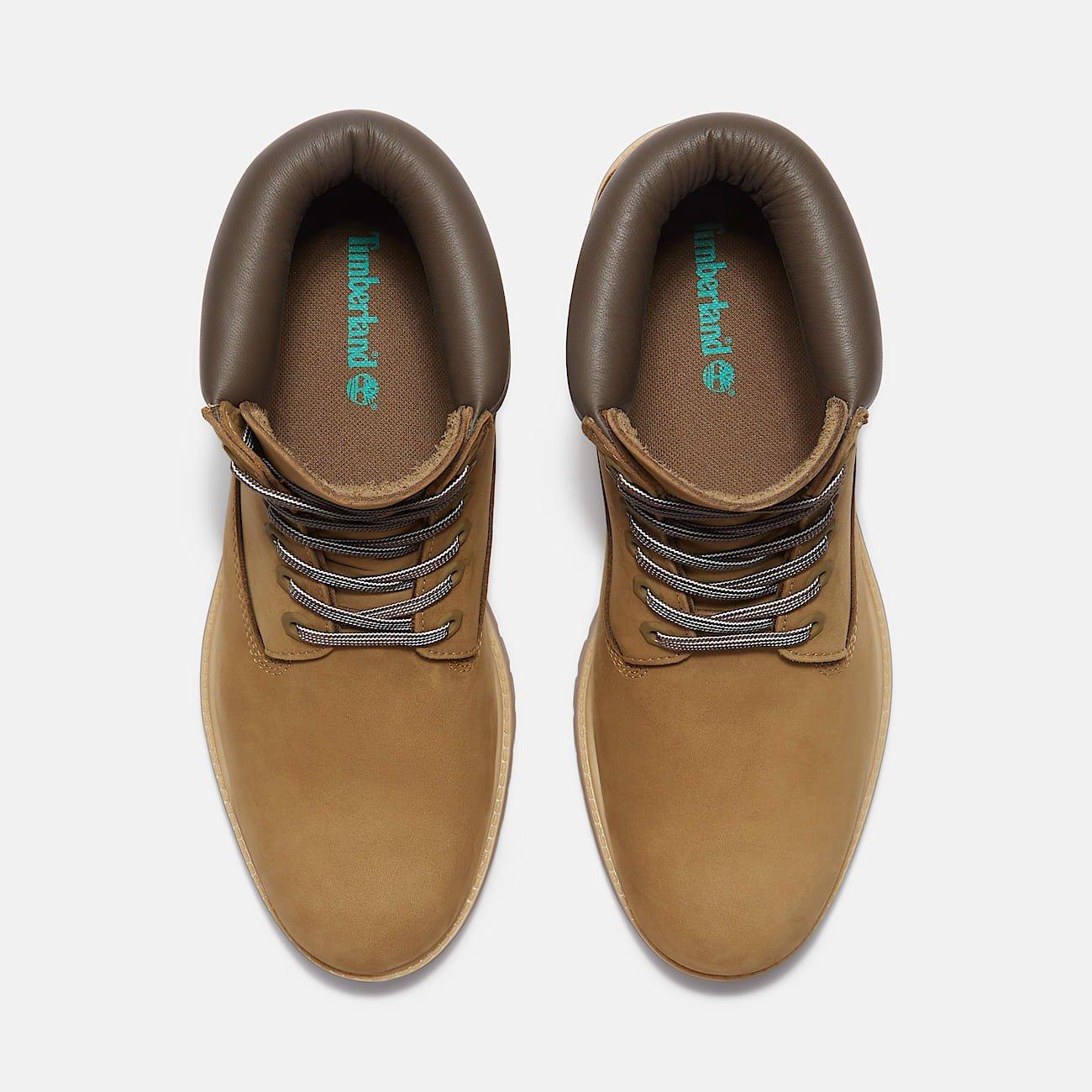 Timberland Premium 6-Inch Waterproof "Olive/Brown" Men's Boot - OLIVE Thumbnail View 3