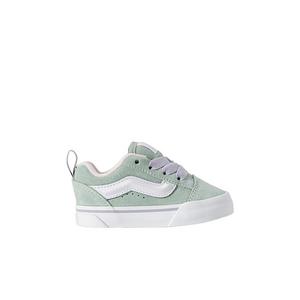 Vans Knu Skool "Grey/Olive Green" Toddler Girls' Shoe