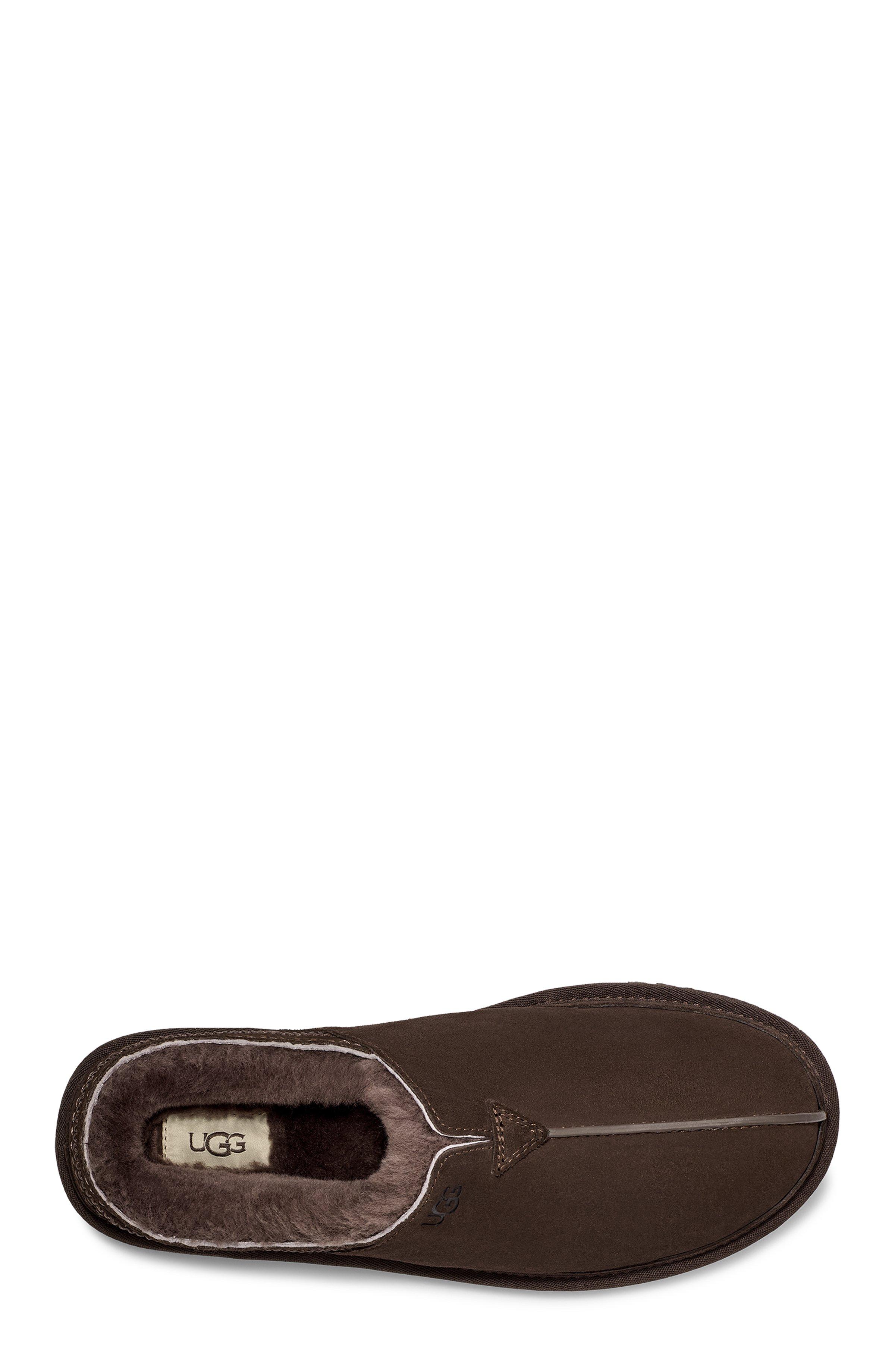 UGG Neuman "Dusted Cocoa" Men's Slipper - BROWN Thumbnail View 4