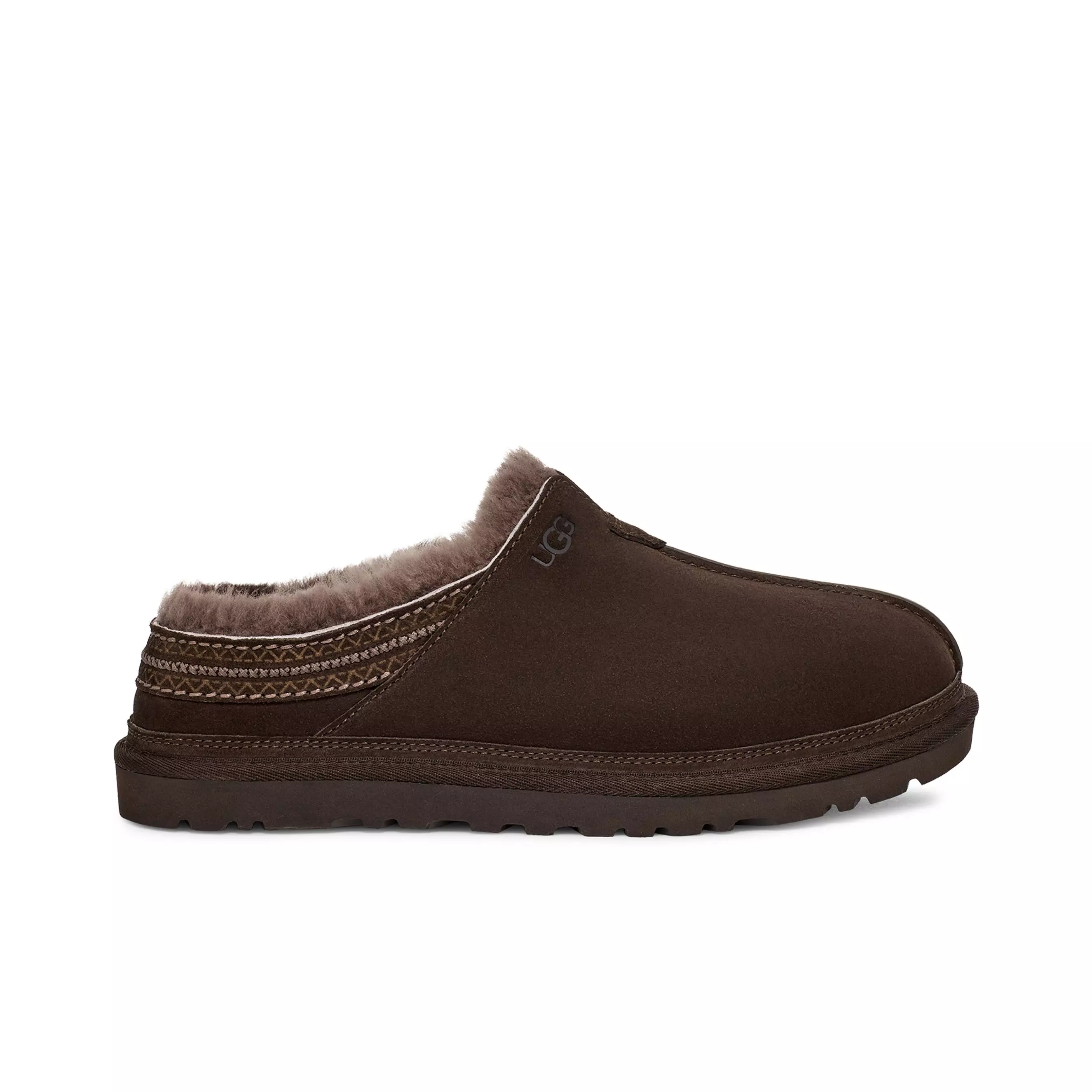 UGG Neuman "Dusted Cocoa" Men's Slipper - BROWN