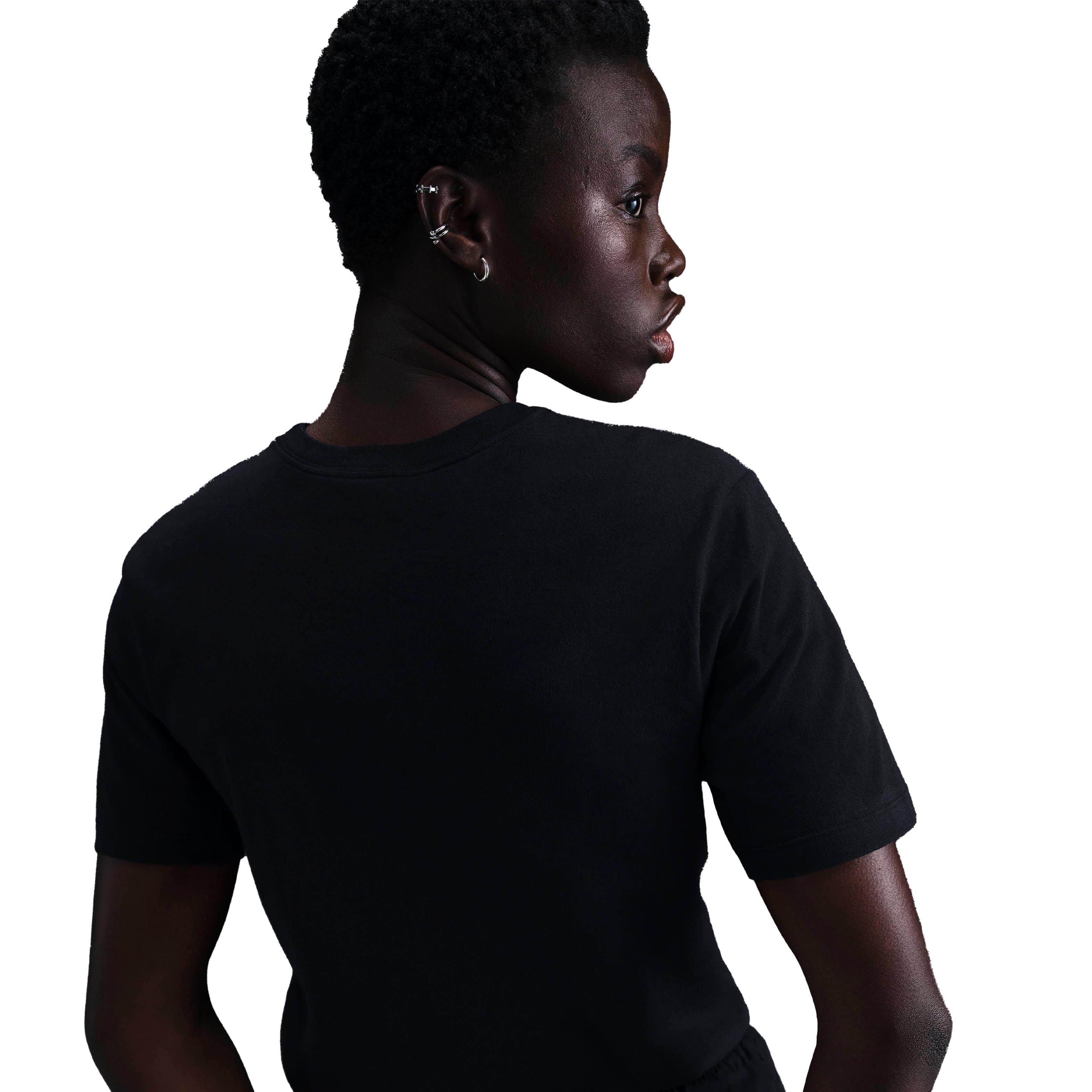 Nike Sportswear "So Win" JDI Graphic Tee - Black - BLACK Thumbnail View 3