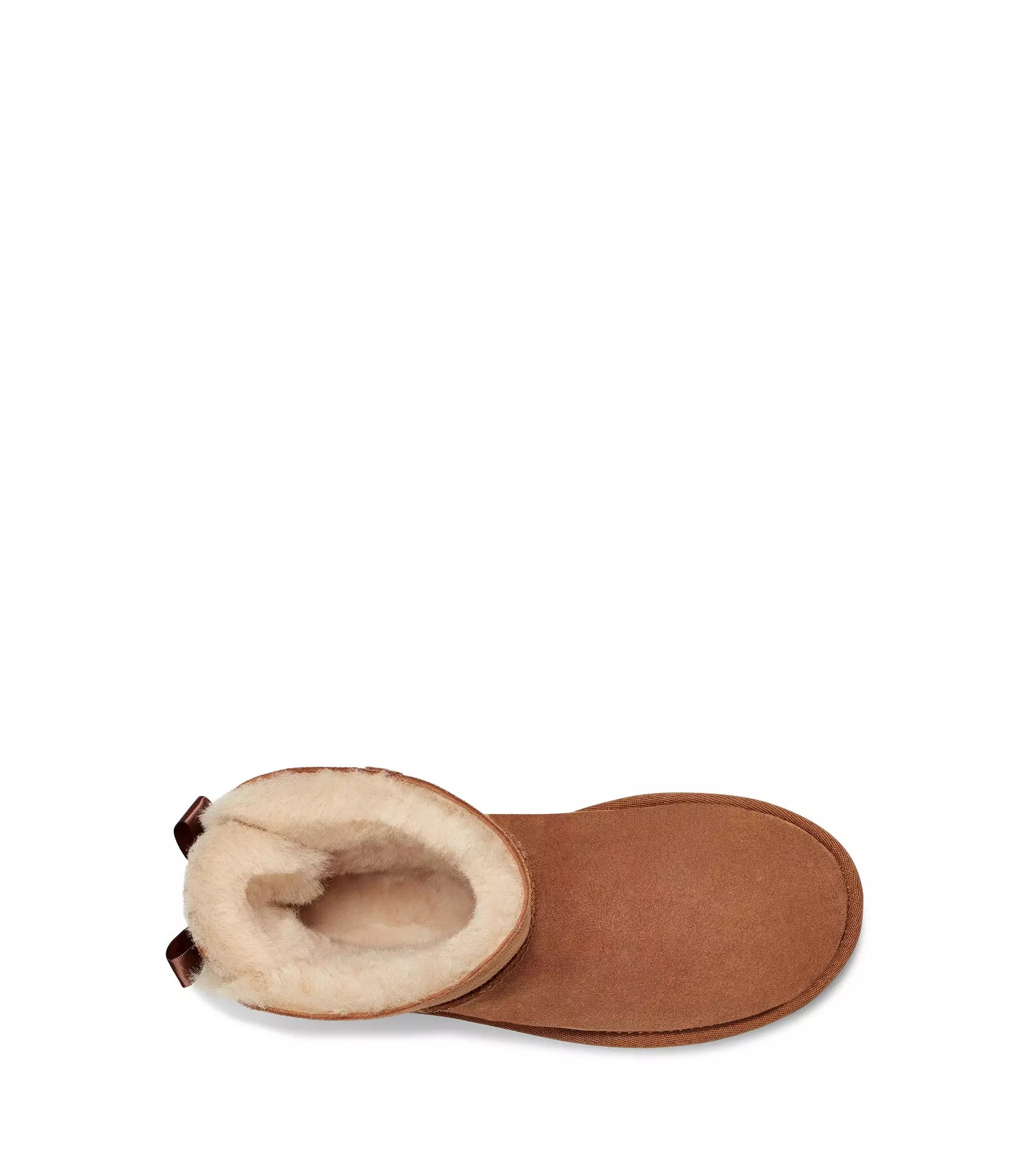 UGG Mini Bailey Bow II "Chestnut" Women's Boot - BROWN