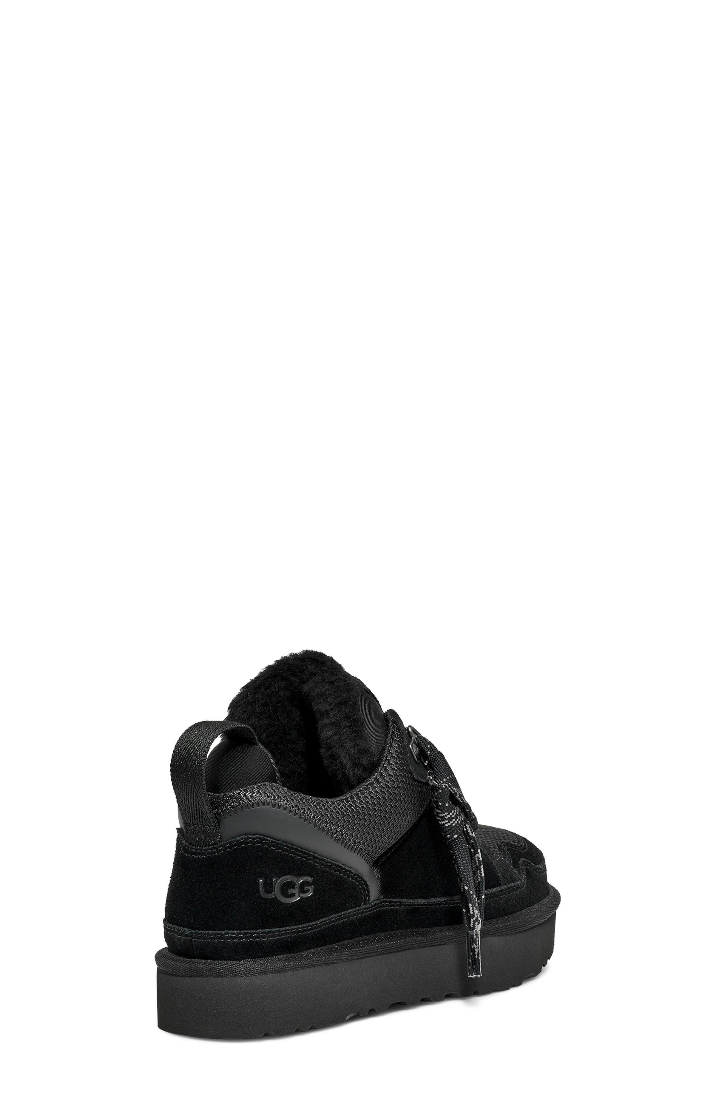 UGG Lowmel "Black" Women's Boot - BLACK Thumbnail View 4