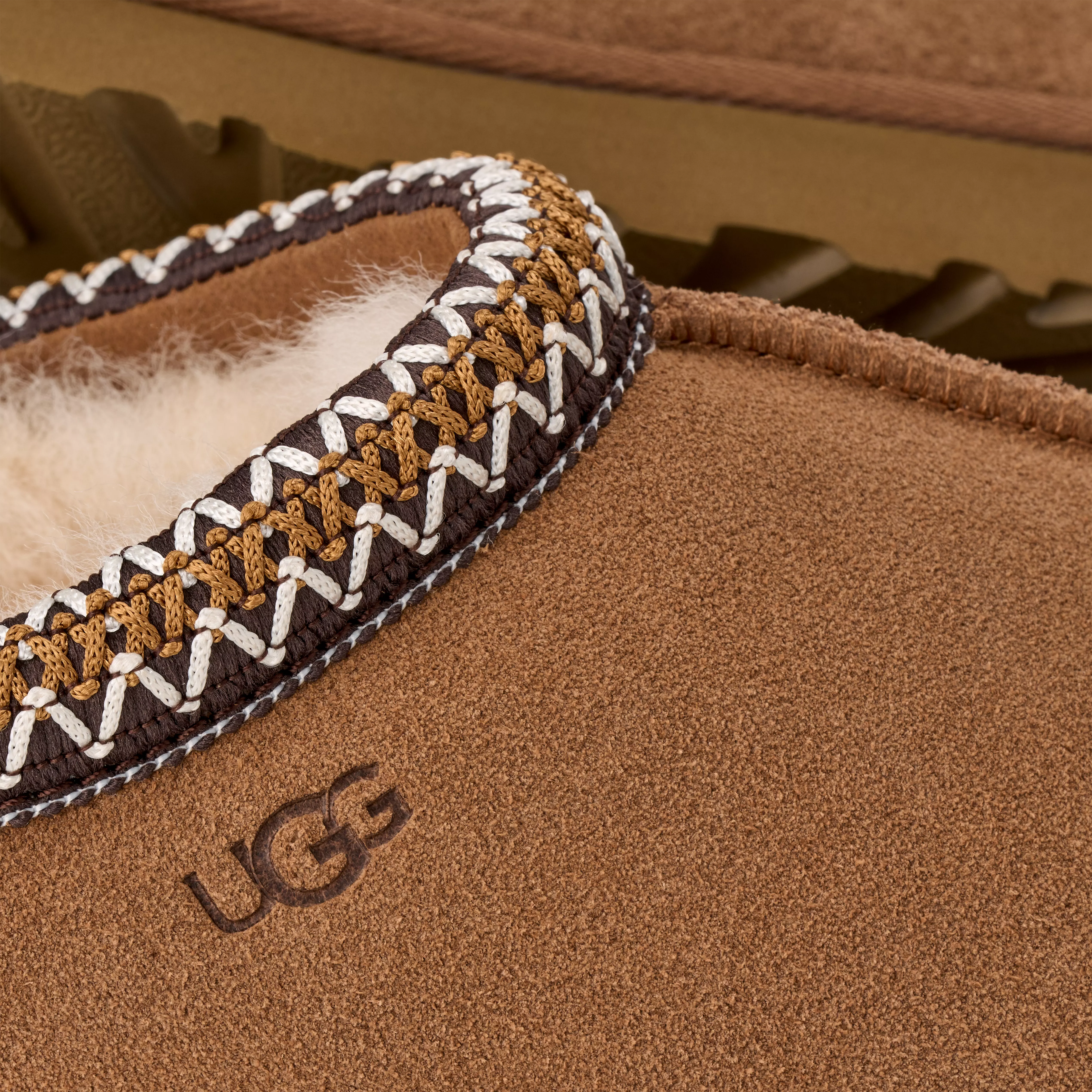 UGG Tasman II "Chestnut" Women's Slipper - BROWN