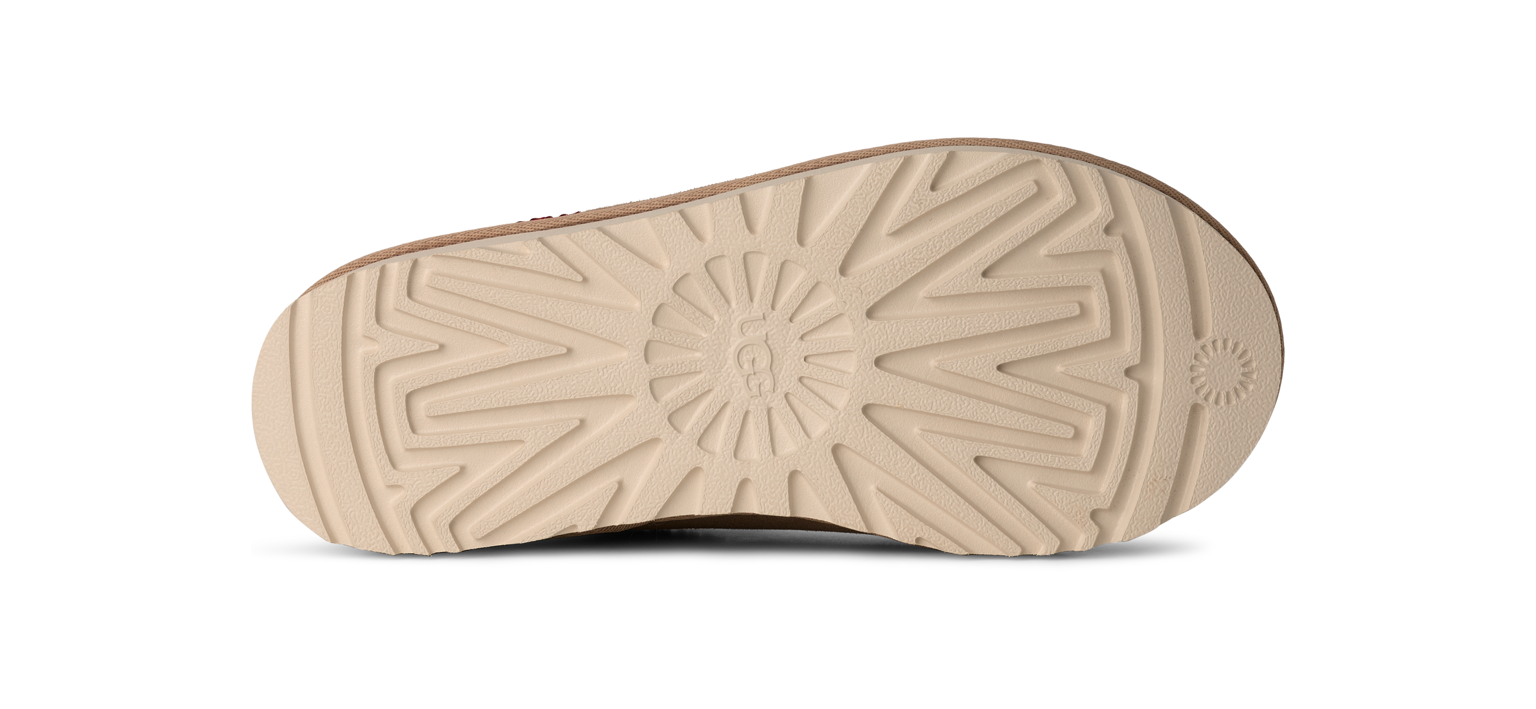 UGG Tasman II "Sand/Dark Cherry" Women's Slipper - SAND Thumbnail View 6