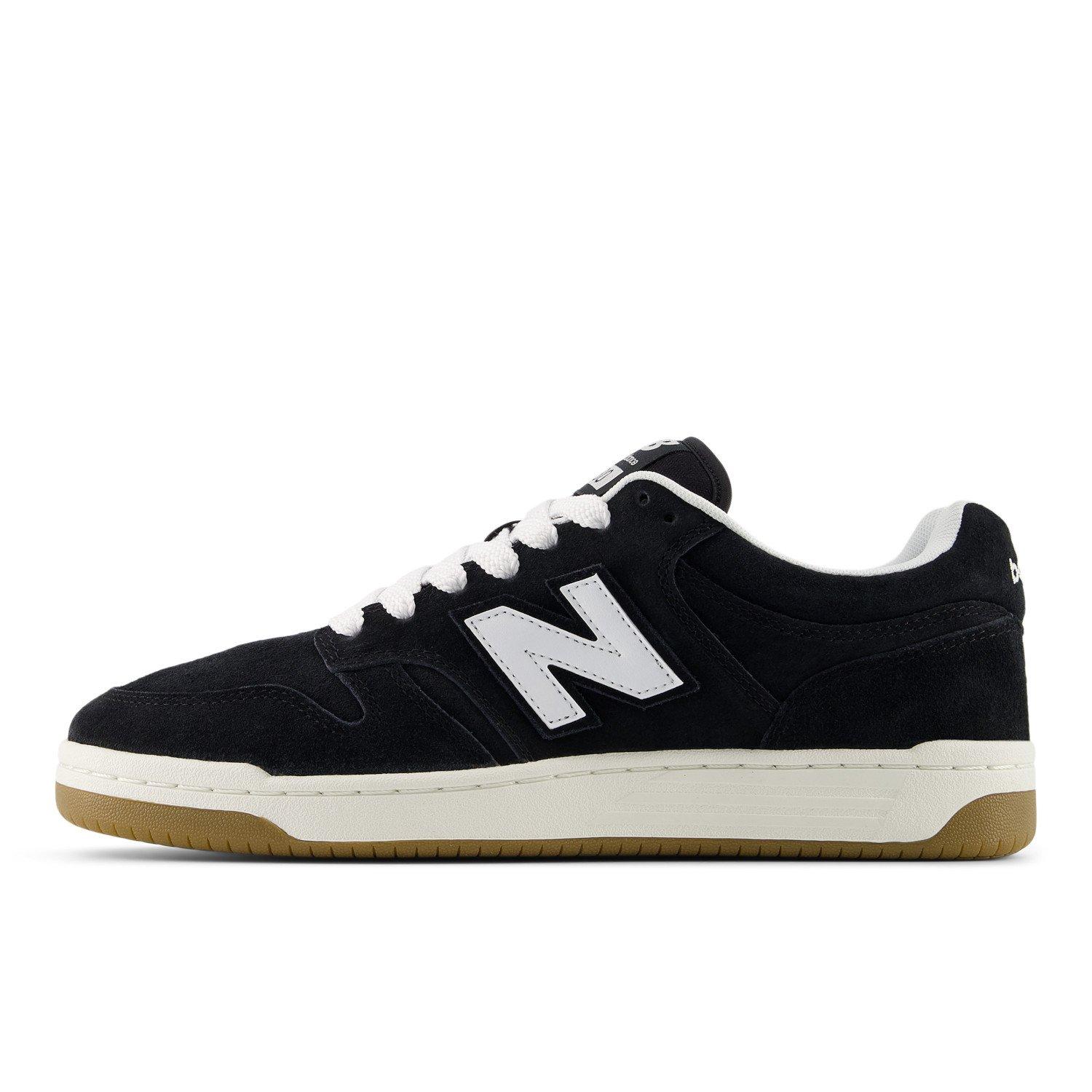New Balance 480 "Black" Men's Shoe - BLACK Thumbnail View 3