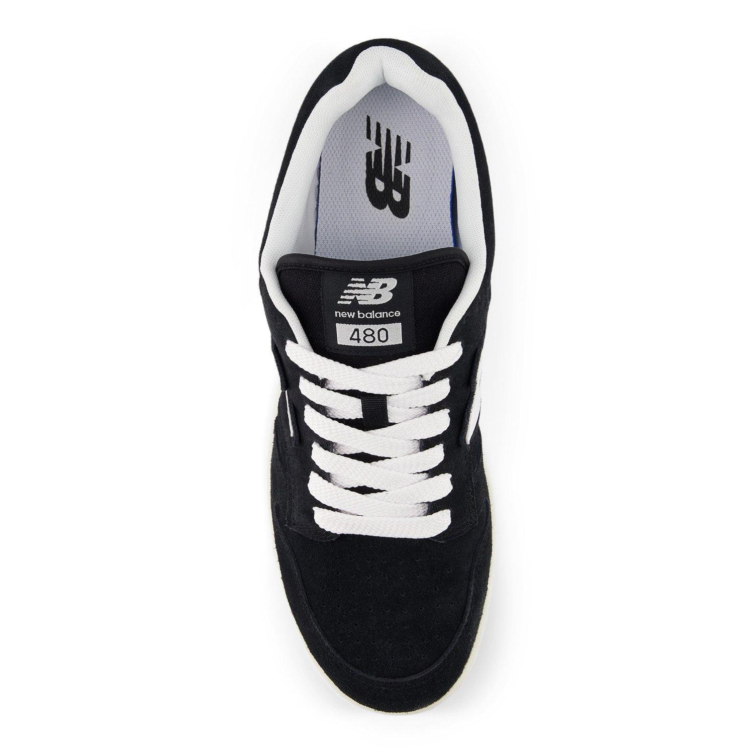 New Balance 480 "Black" Men's Shoe - BLACK Thumbnail View 7