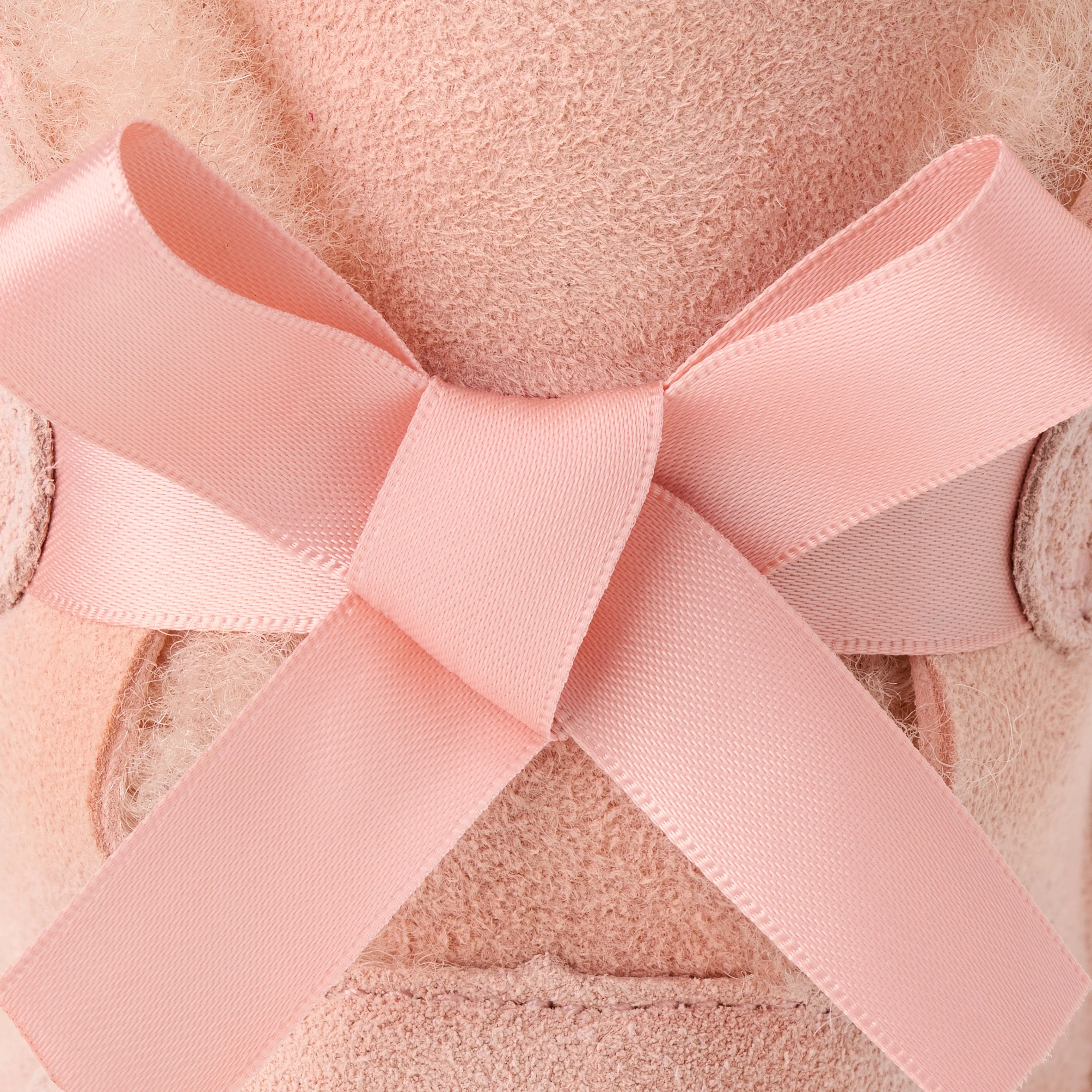 UGG Mini Bailey Bow II "Beige Blush" Women's Boot - LT PINK