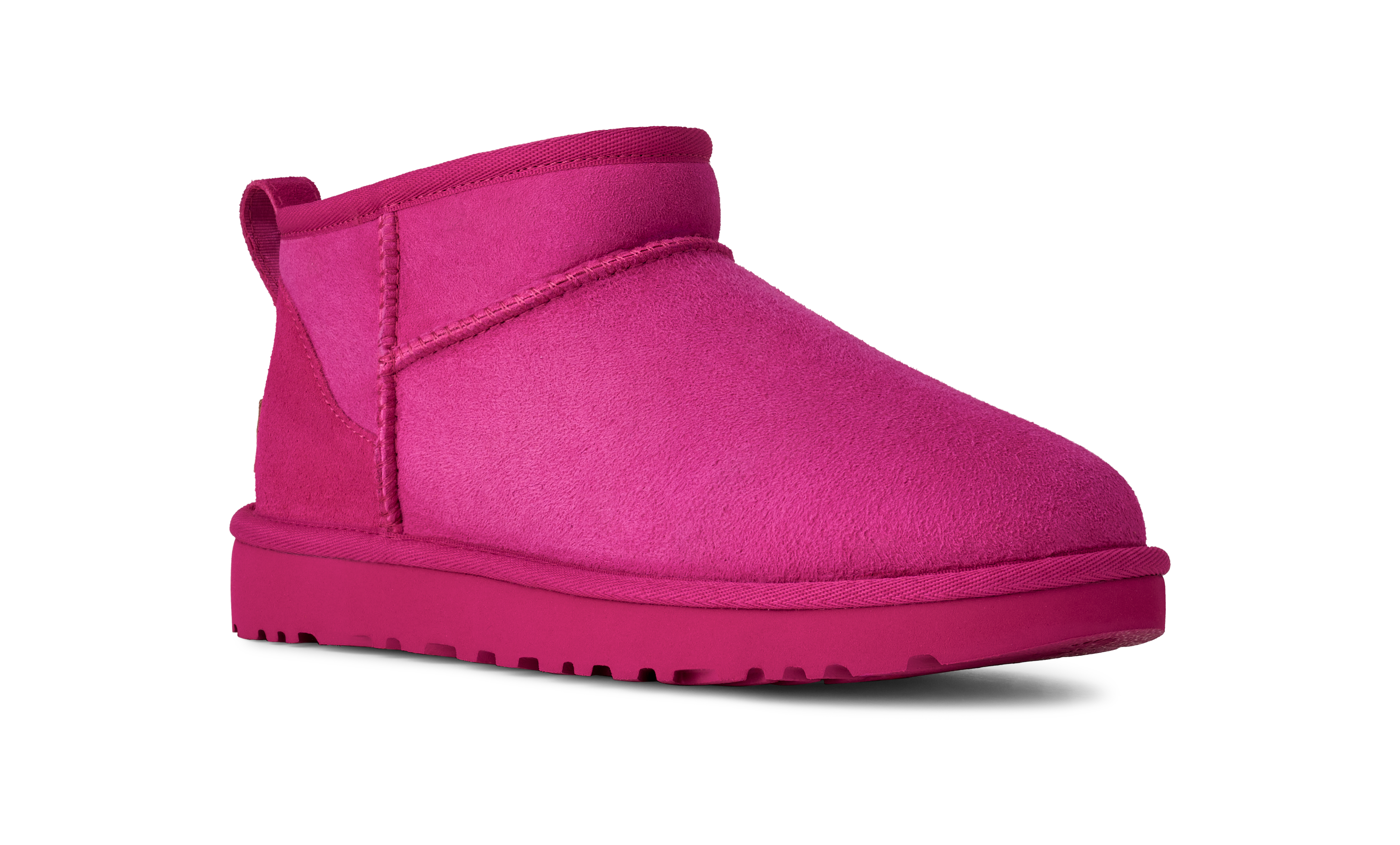 UGG Classic Ultra Mini "Dark Peony" Women's Boot - PINK Thumbnail View 3