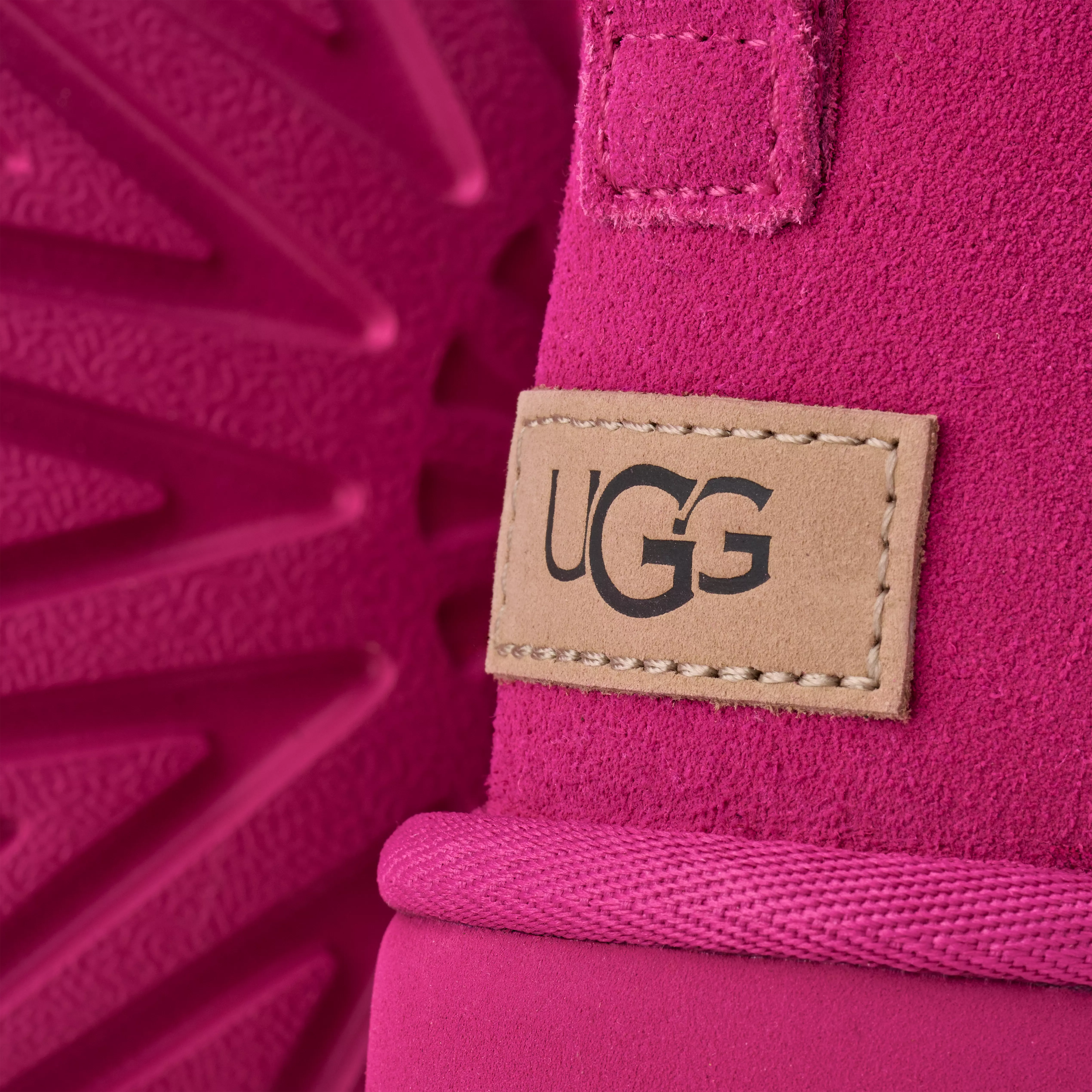 UGG Classic Ultra Mini "Dark Peony" Women's Boot - PINK