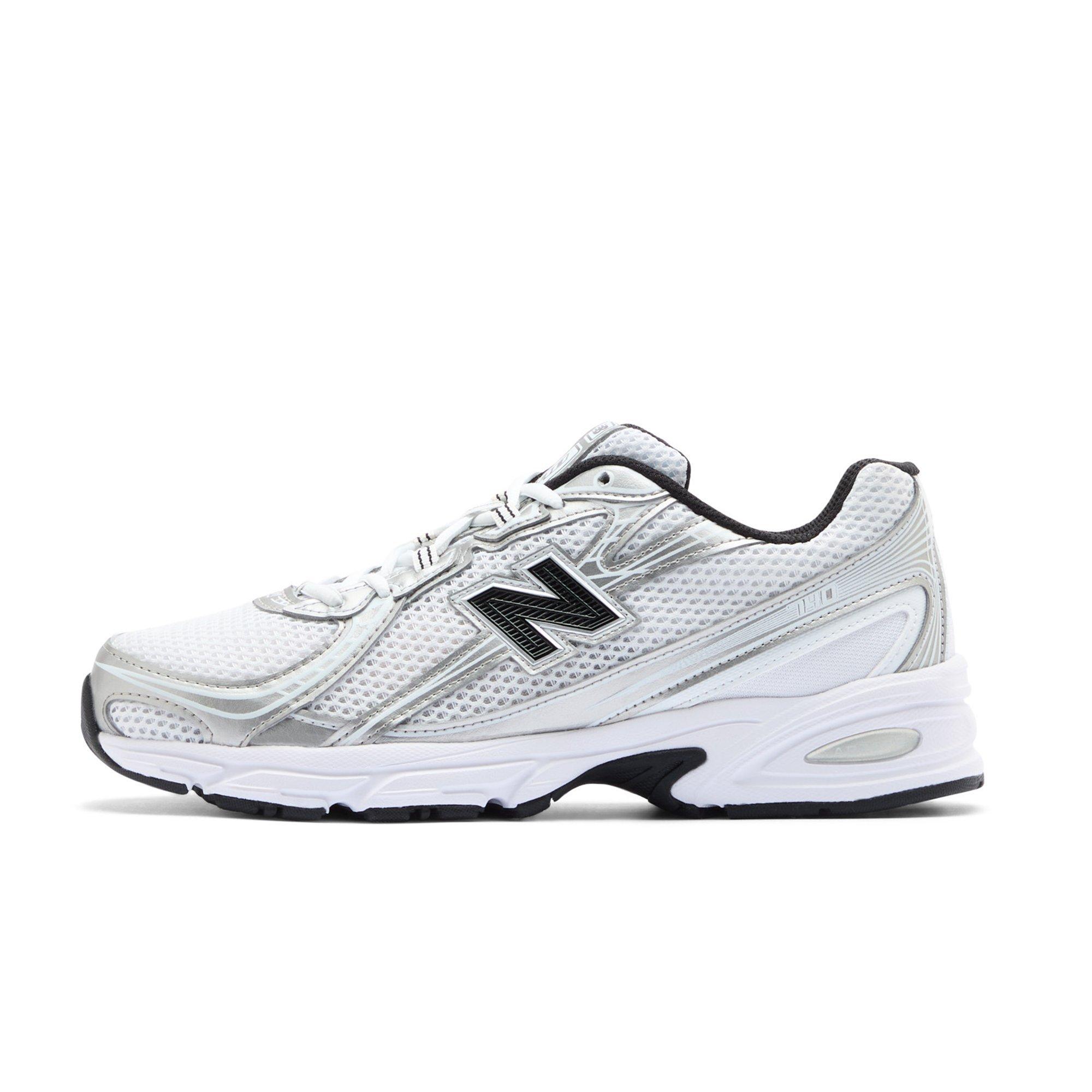 New Balance 740 "White/Silver Metallic/Navy" Unisex Shoe - SILVER/BLACK Thumbnail View 2