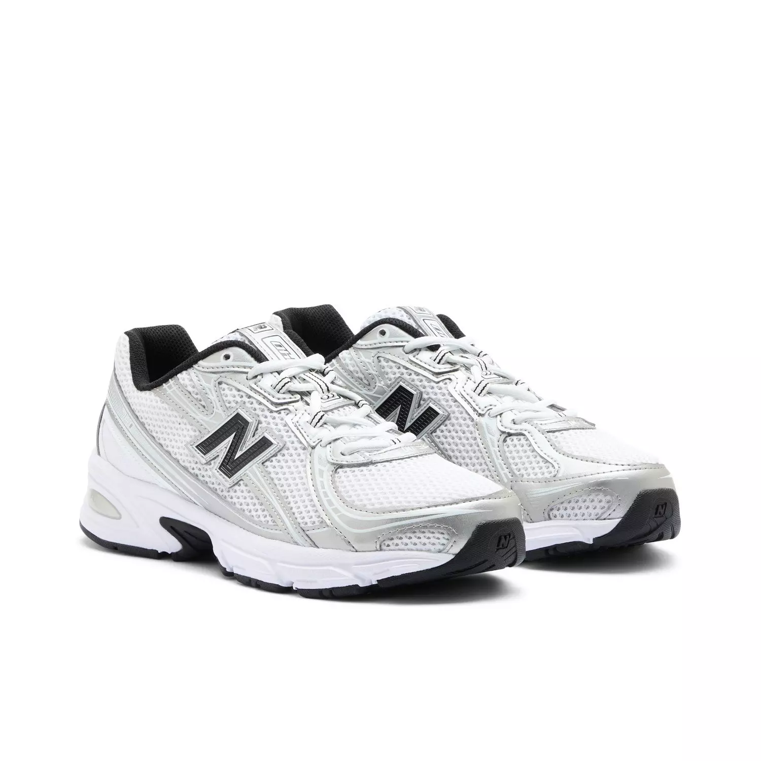 New Balance 740 "White/Silver Metallic/Navy" Unisex Shoe - SILVER/BLACK